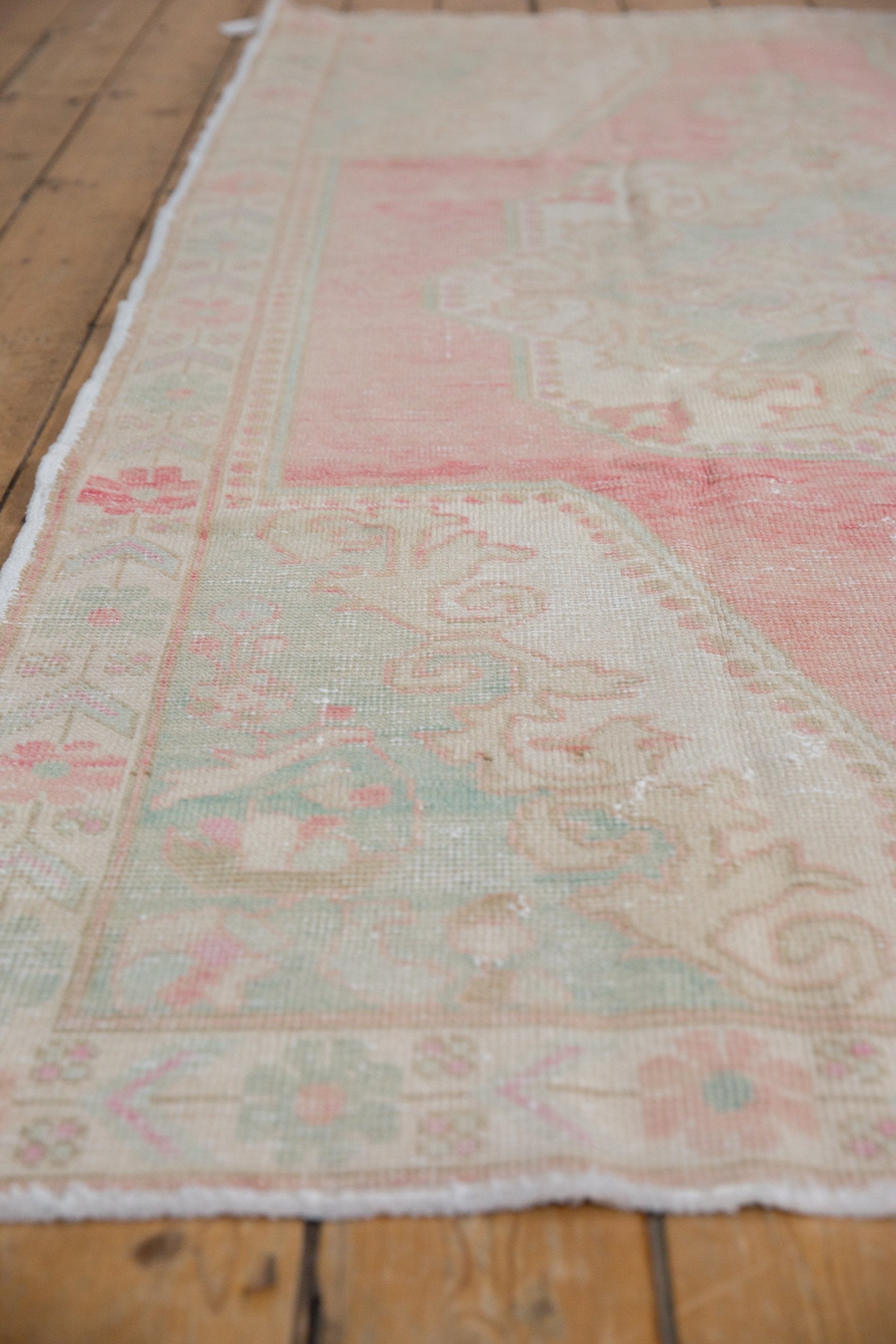 4.5x8 Vintage Distressed Oushak Rug Runner by Old New House® - product image 4 for Resin Society