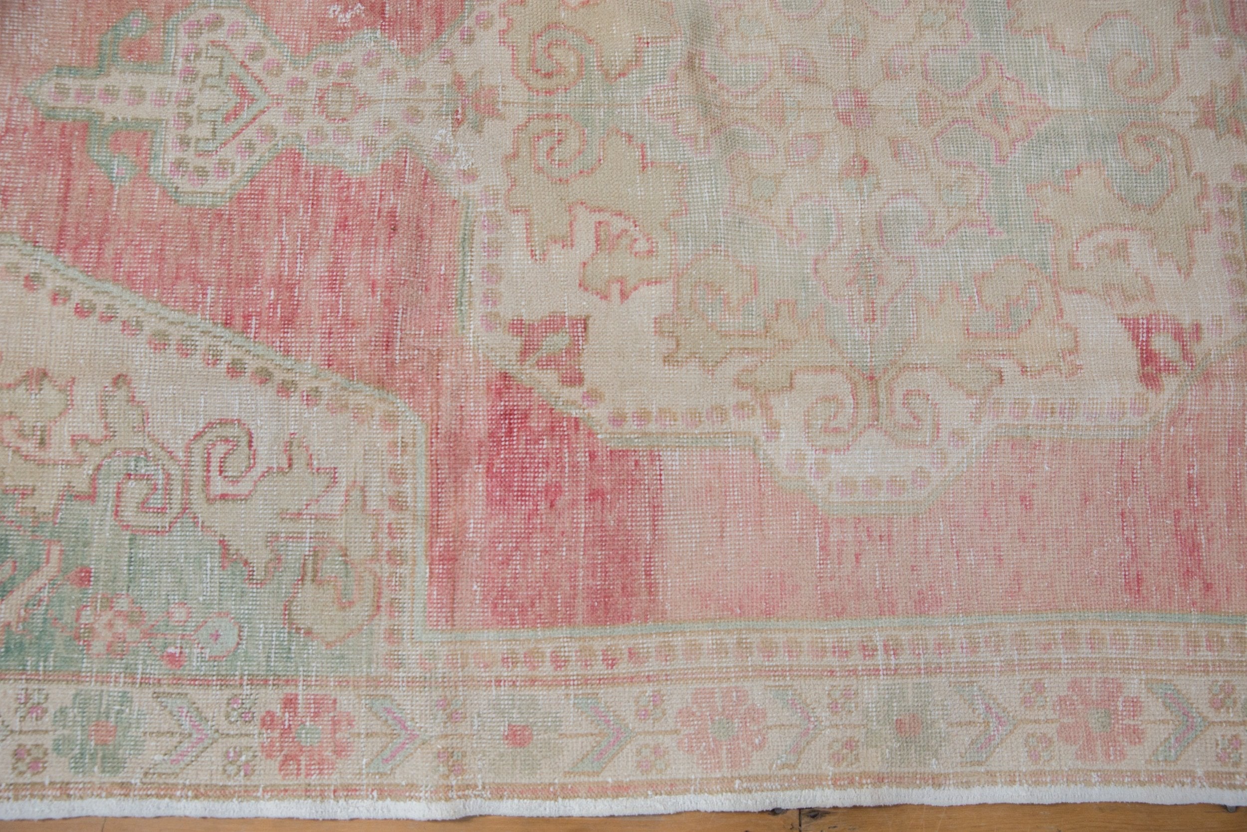 4.5x8 Vintage Distressed Oushak Rug Runner by Old New House® - product image 7 for Resin Society