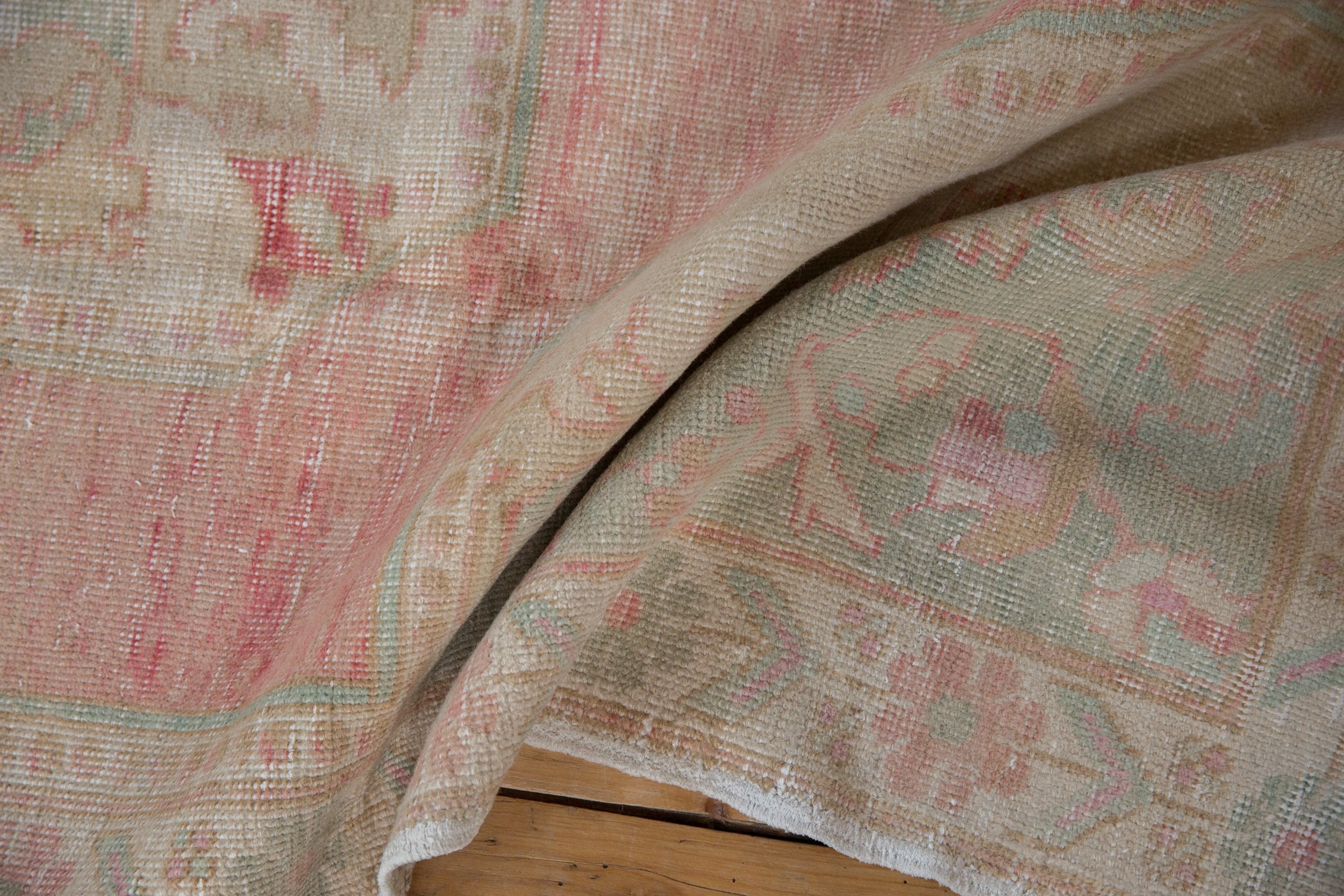 4.5x8 Vintage Distressed Oushak Rug Runner by Old New House® - product image 11 for Resin Society