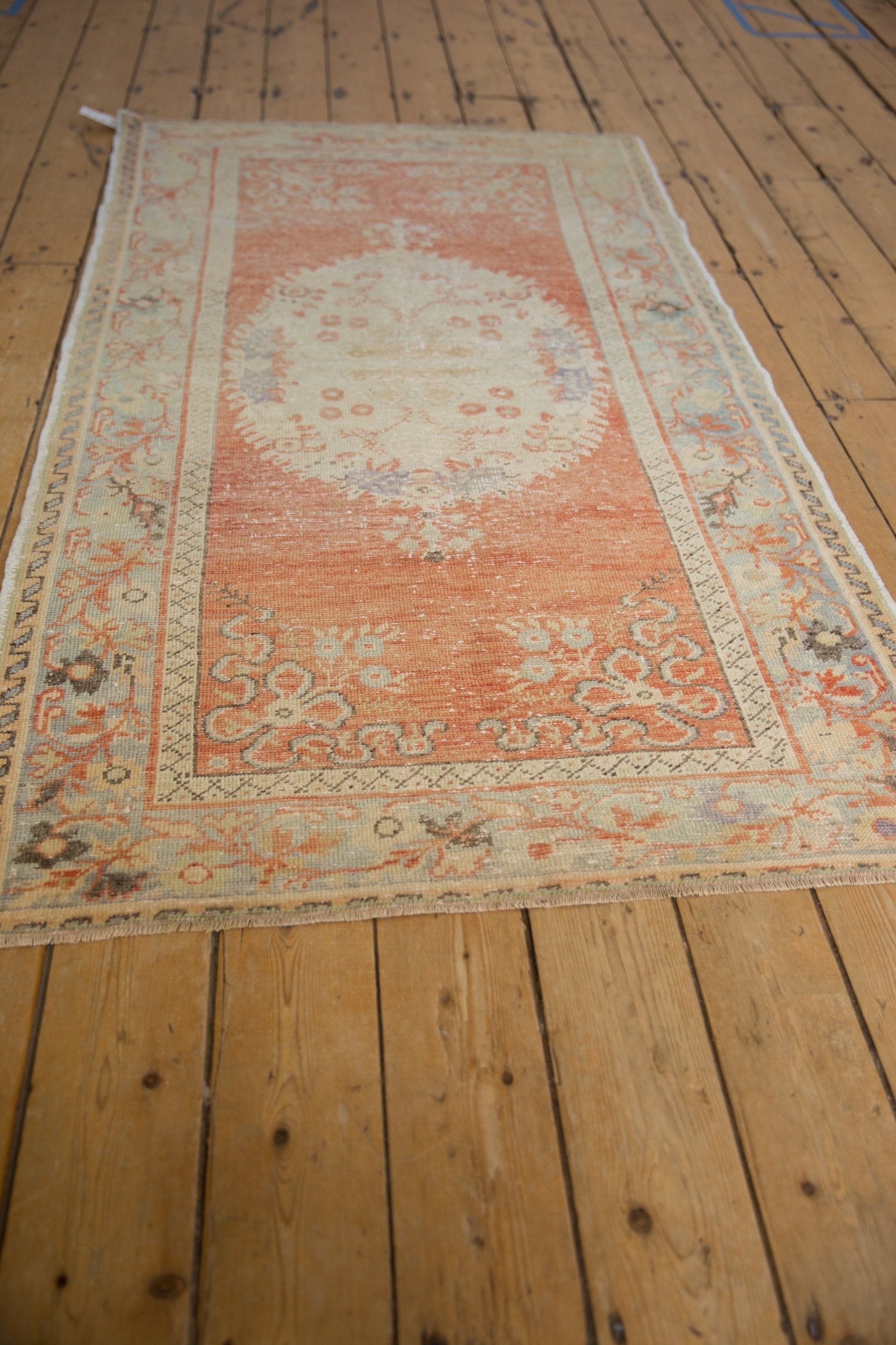 3.5x6.5 Vintage Distressed Oushak Rug by Old New House® - product image 3 for Resin Society