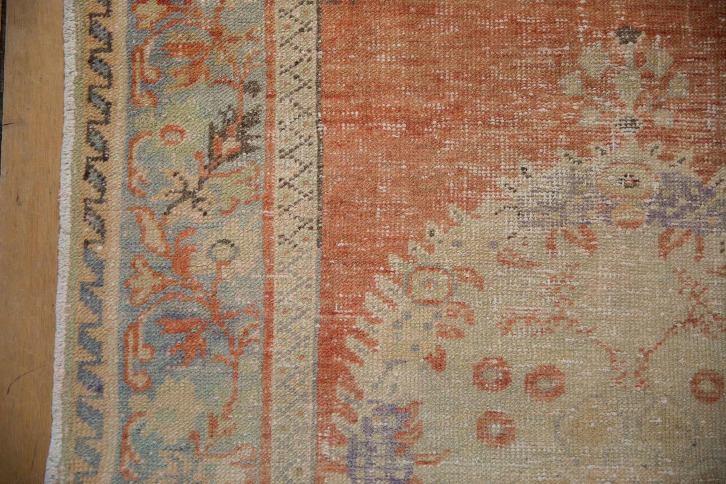 3.5x6.5 Vintage Distressed Oushak Rug by Old New House® - product image 8 for Resin Society