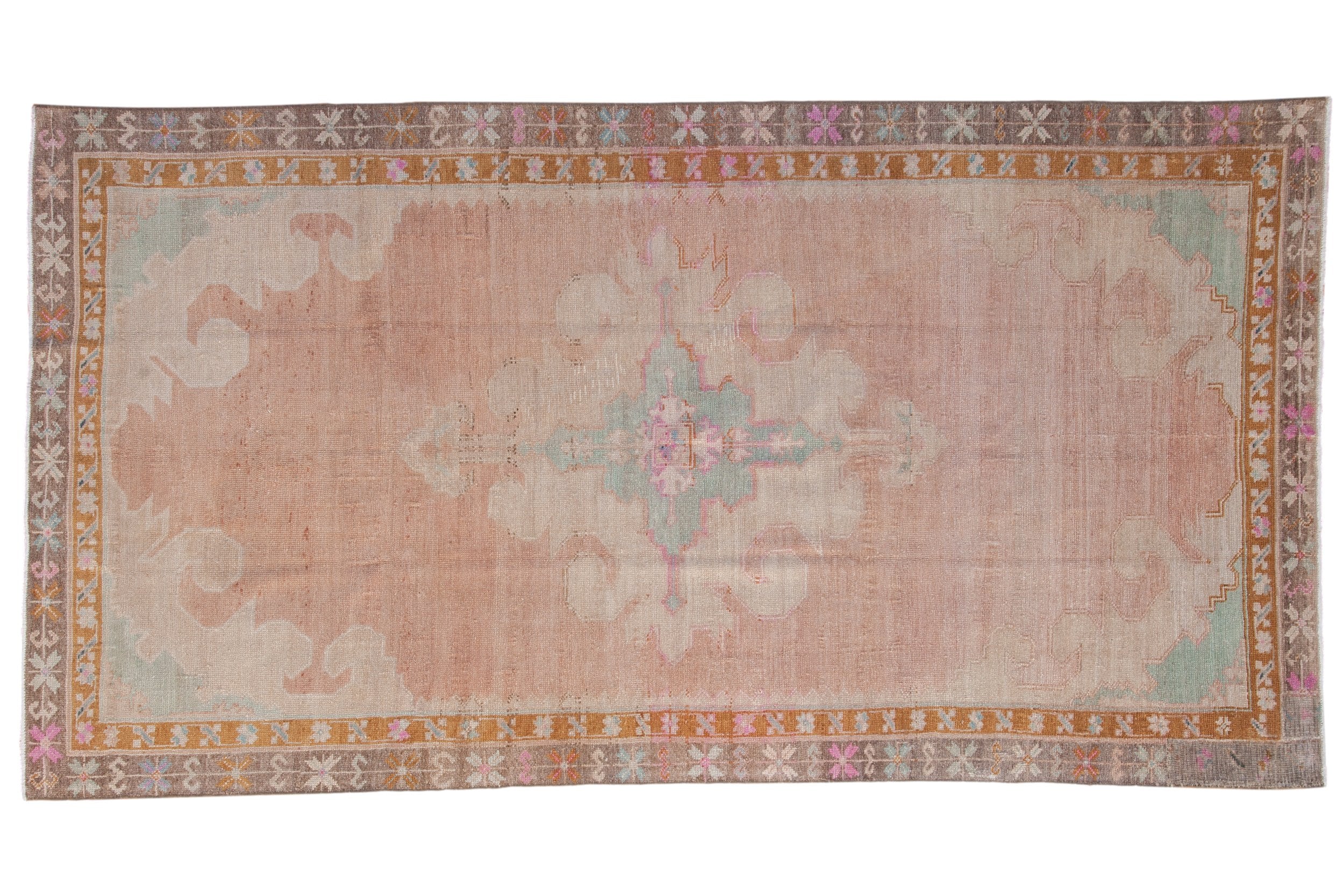5.5x10.5 Vintage Distressed Kars Carpet by Old New House® - main product image for Resin Society