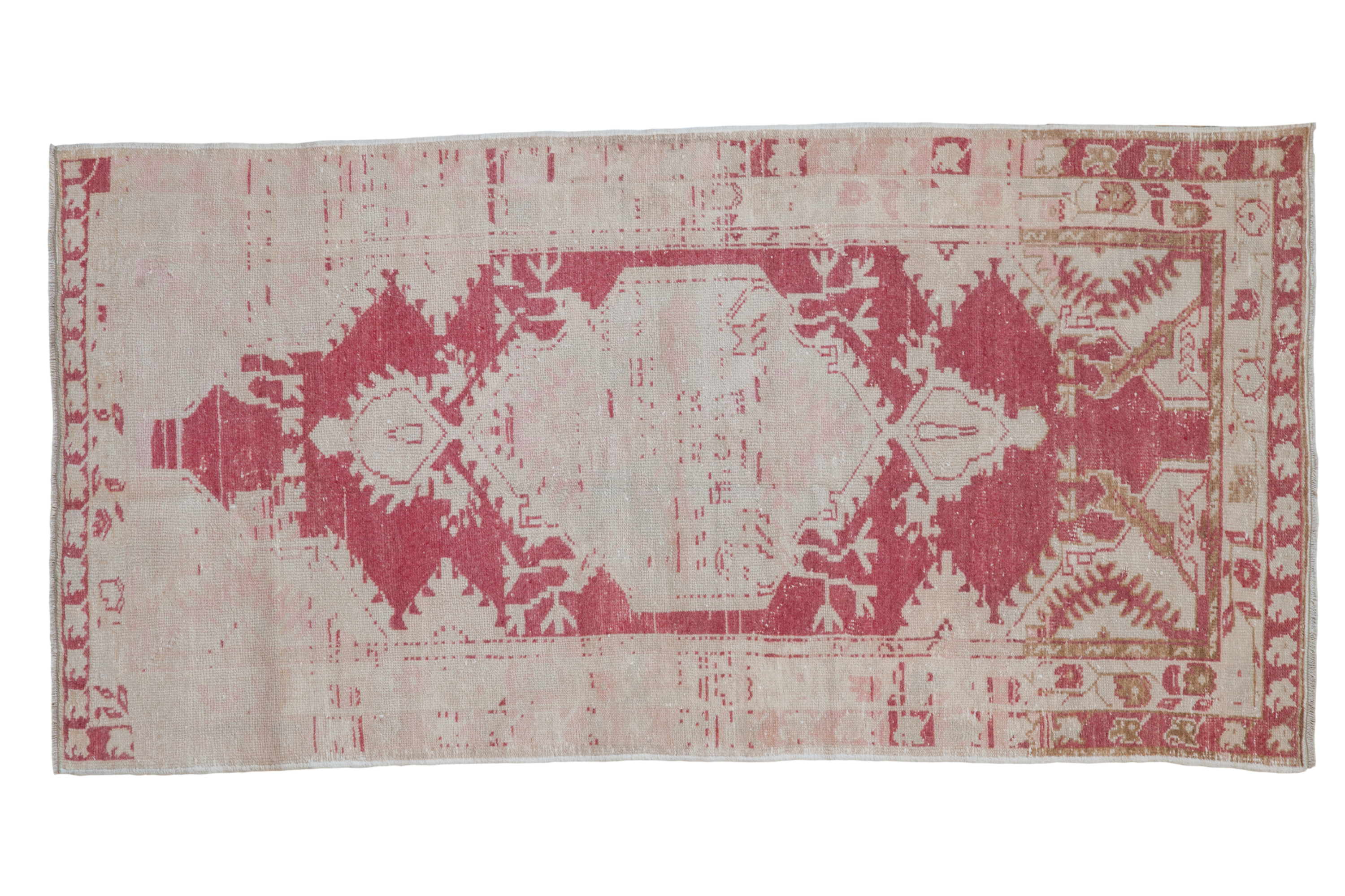 3x6 Vintage Distressed Oushak Rug Runner