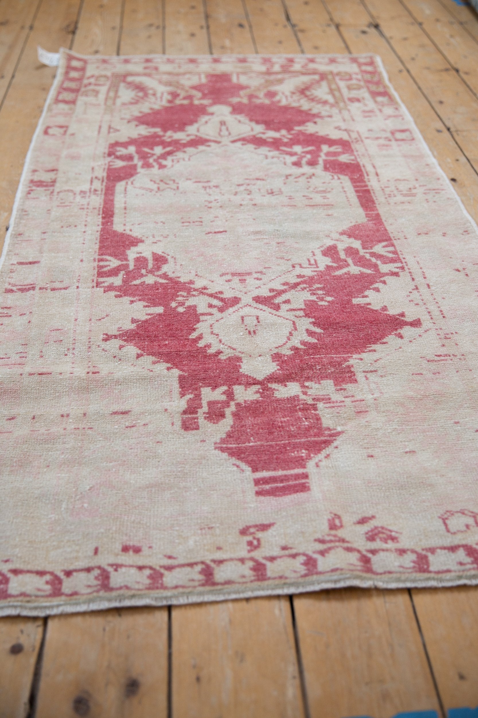 3x6 Vintage Distressed Oushak Rug Runner