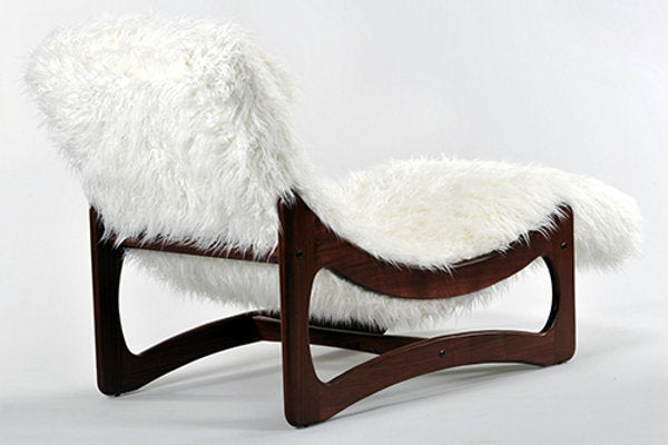 Chaise Lounge – Mongolian Fur by Enrico Bartolini - product image 3 for Resin Society