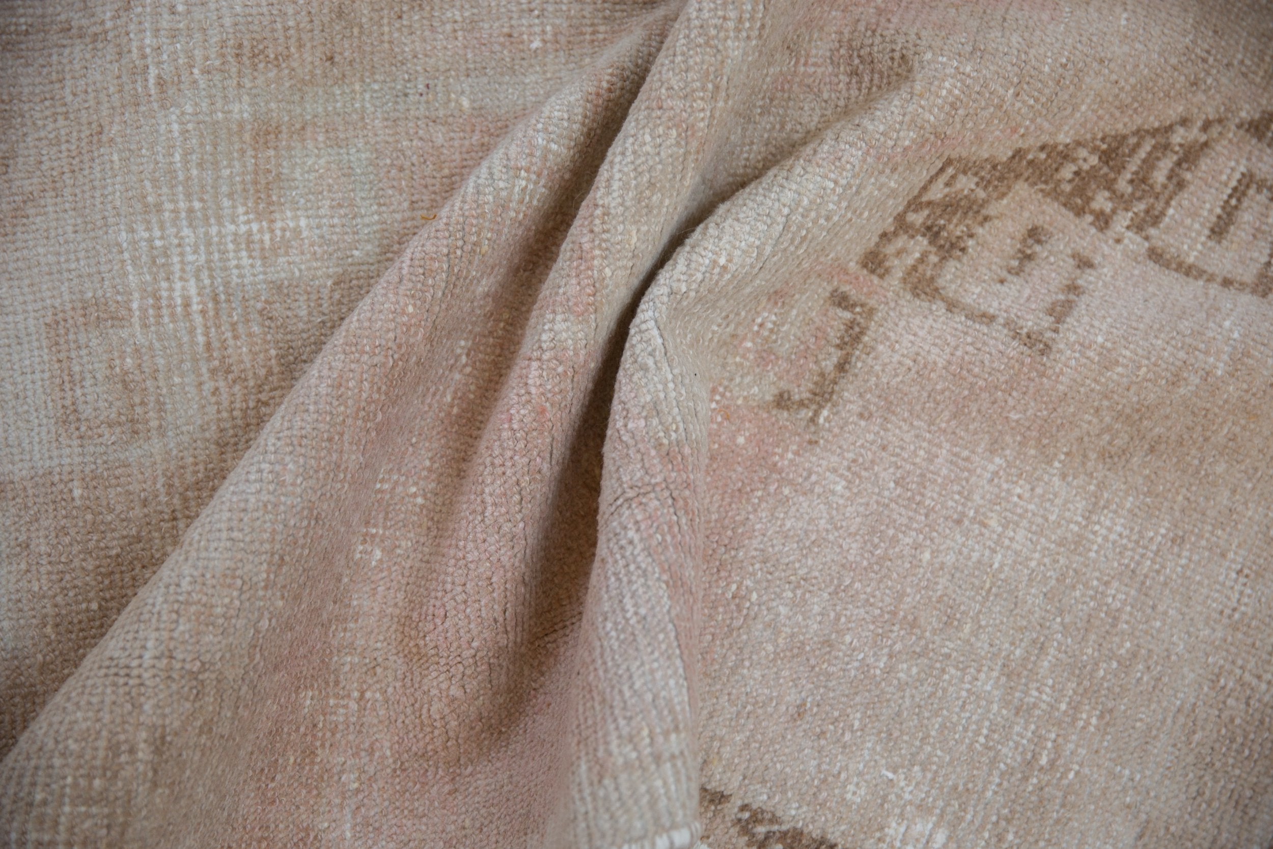 3.5x12.5 Vintage Distressed Oushak Rug Runner by Old New House® - product image 9 for Resin Society