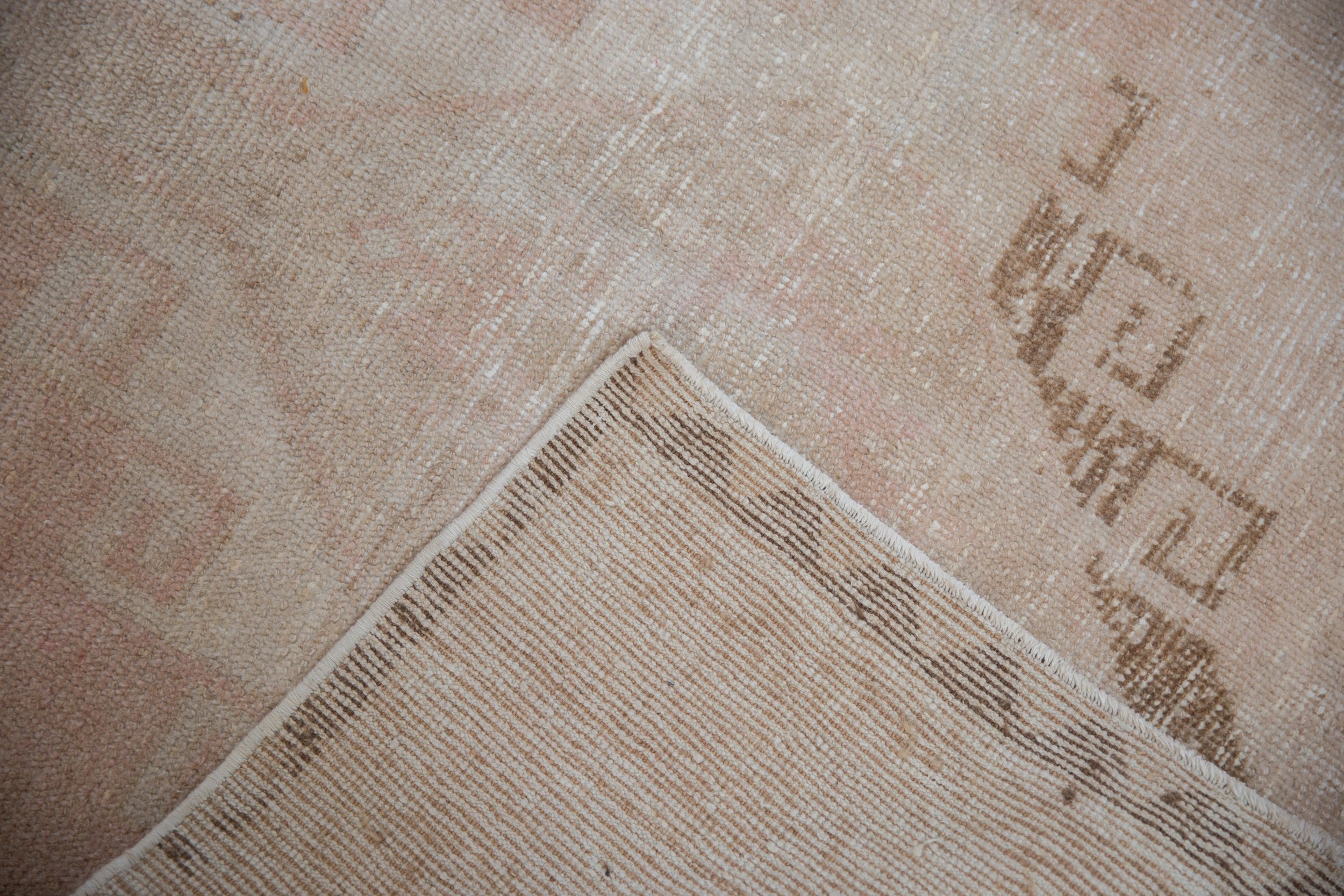 3.5x12.5 Vintage Distressed Oushak Rug Runner by Old New House® - product image 10 for Resin Society