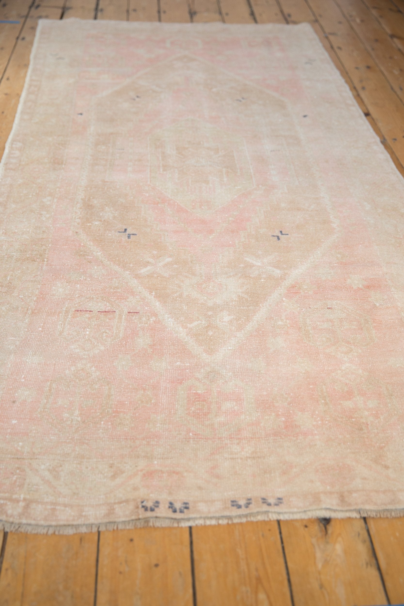 4x8 Vintage Distressed Oushak Rug Runner by Old New House® - product image 6 for Resin Society