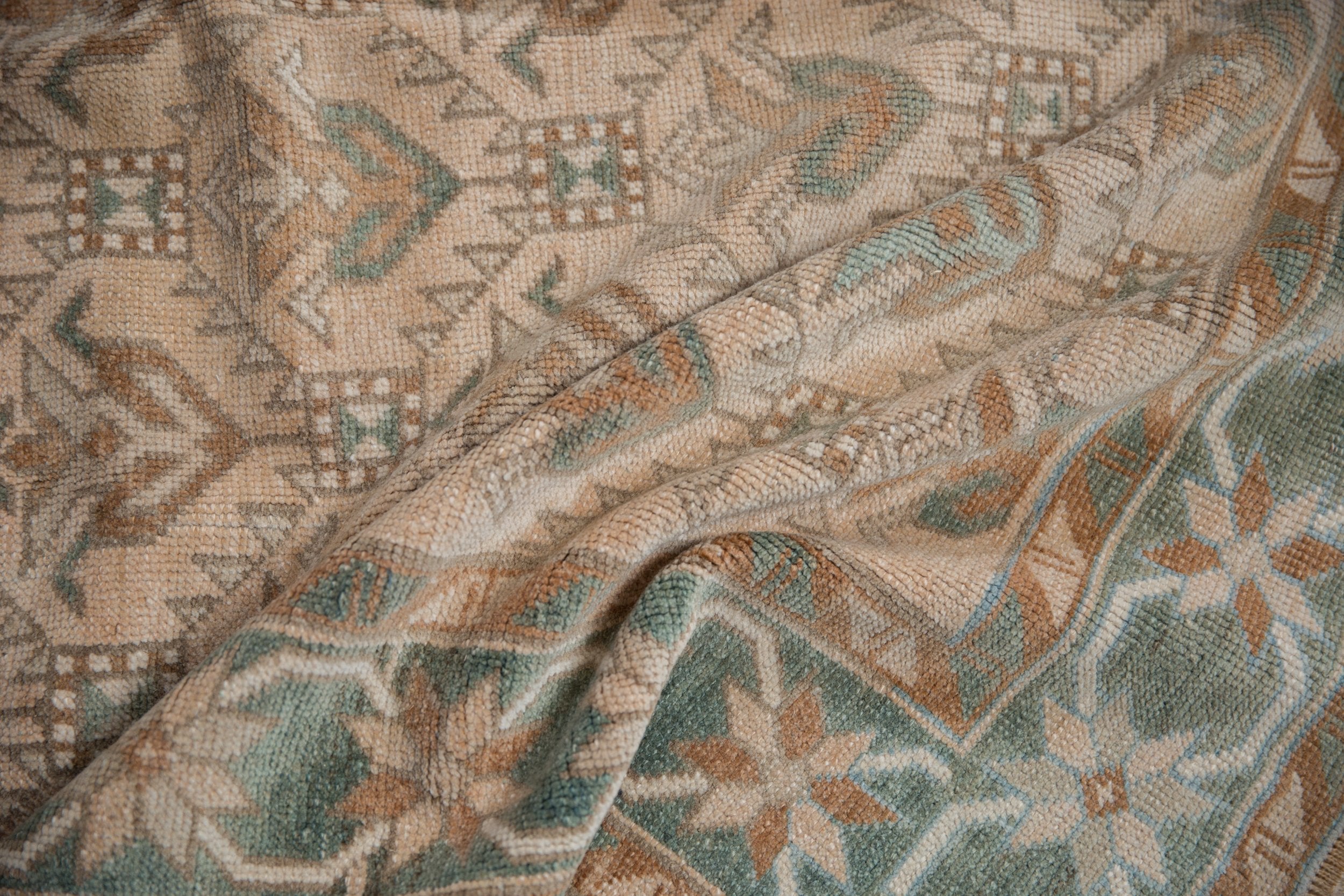 5x10.5 Vintage Distressed Oushak Rug Runner by Old New House® - product image 8 for Resin Society