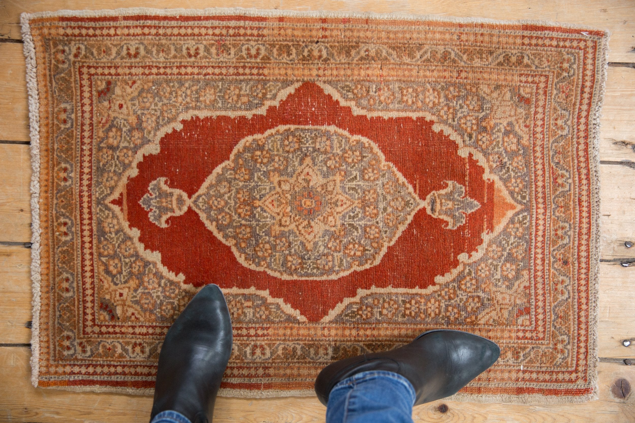 1.5x2.5 Vintage Tabriz Rug Mat by Old New House® - product image 2 for Resin Society