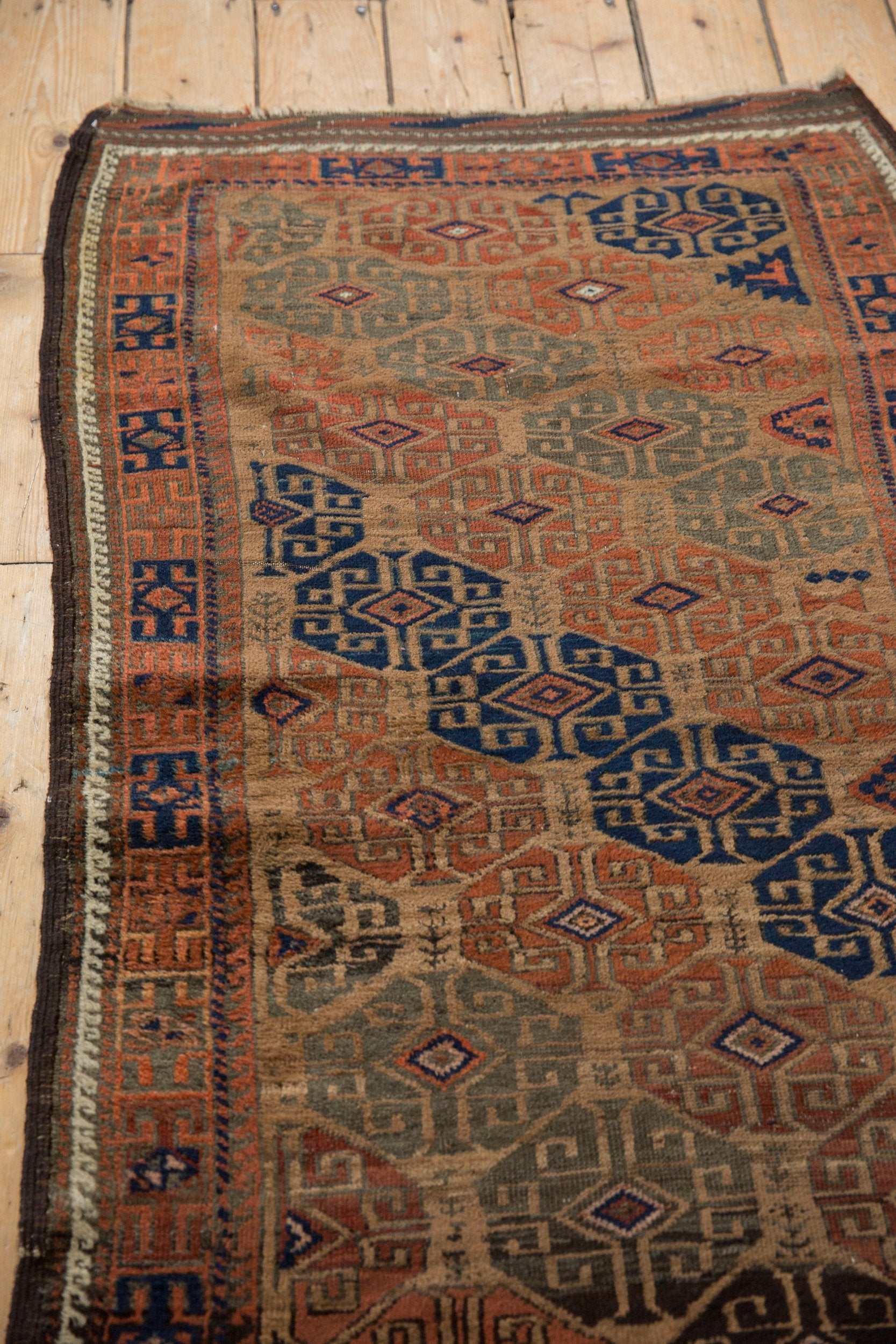 3x6 Antique Belouch Rug Runner by Old New House® - product image 4 for Resin Society