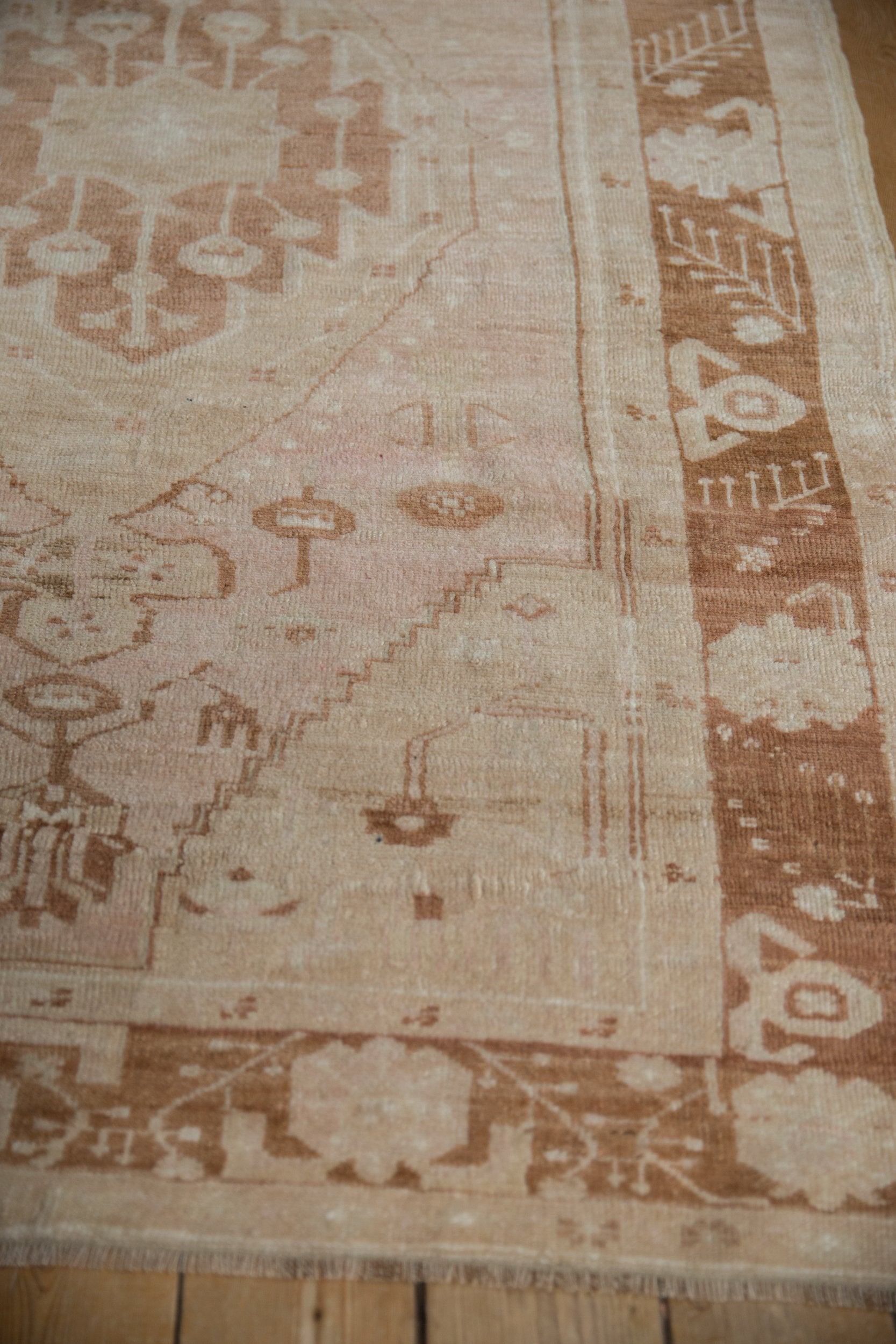4.5x7.5 Vintage Distressed Oushak Rug by Old New House® - product image 6 for Resin Society