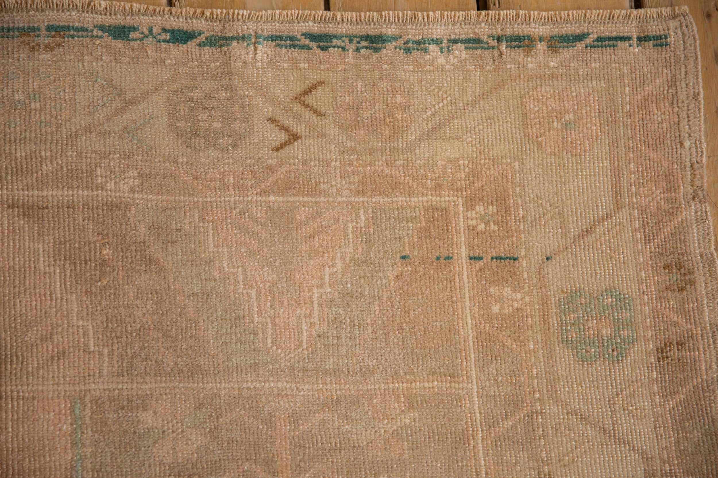 4x9 Vintage Distressed Oushak Rug Runner by Old New House® - product image 3 for Resin Society