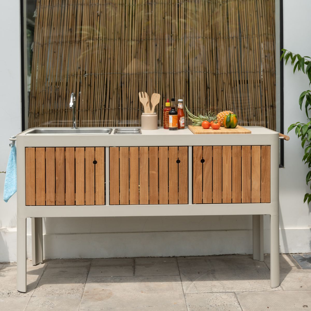 Portals Light Outdoor Kitchen by LifestyleGarden US - product image 10 for Resin Society