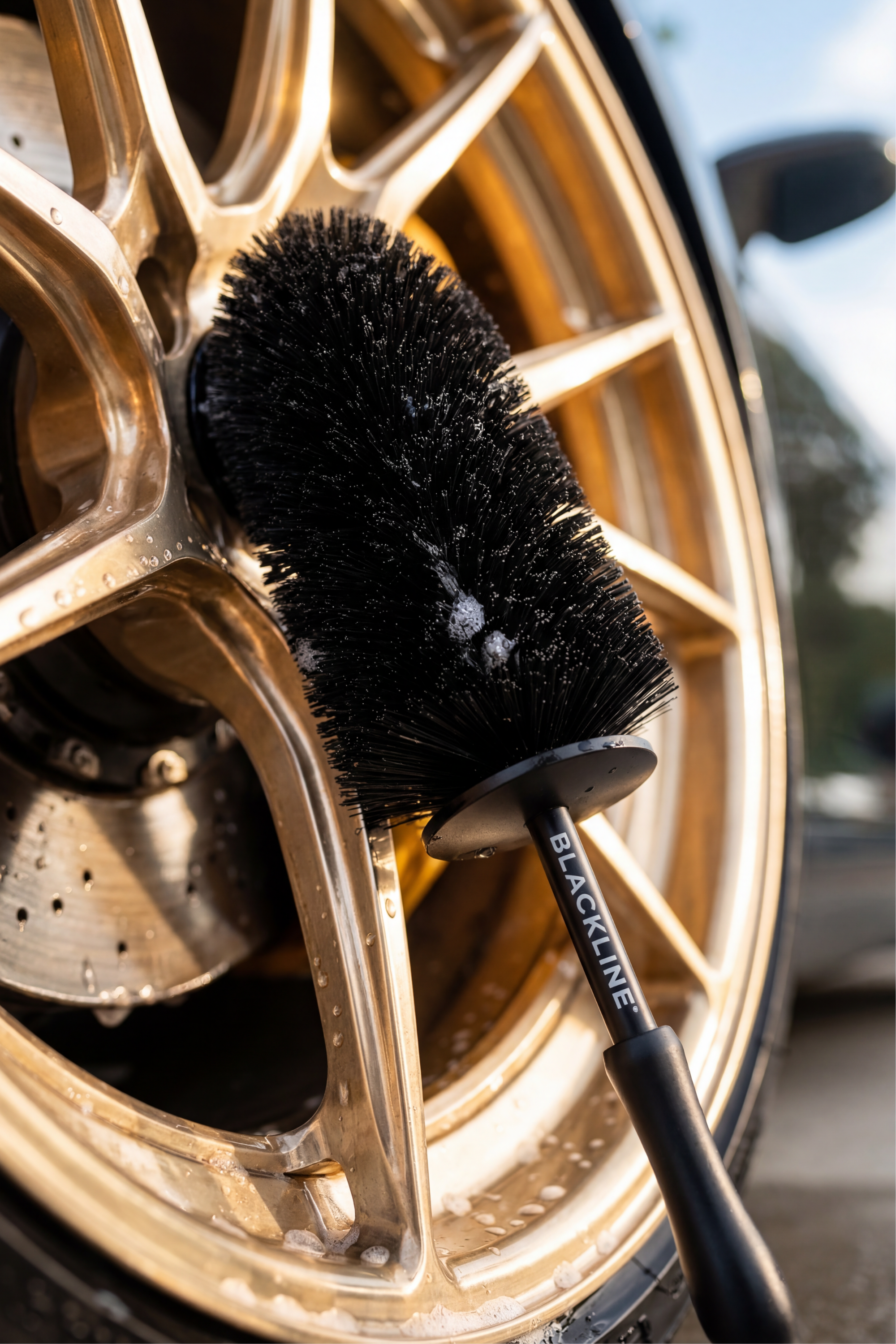 BLACKLINE® Wheel Barrel Brush