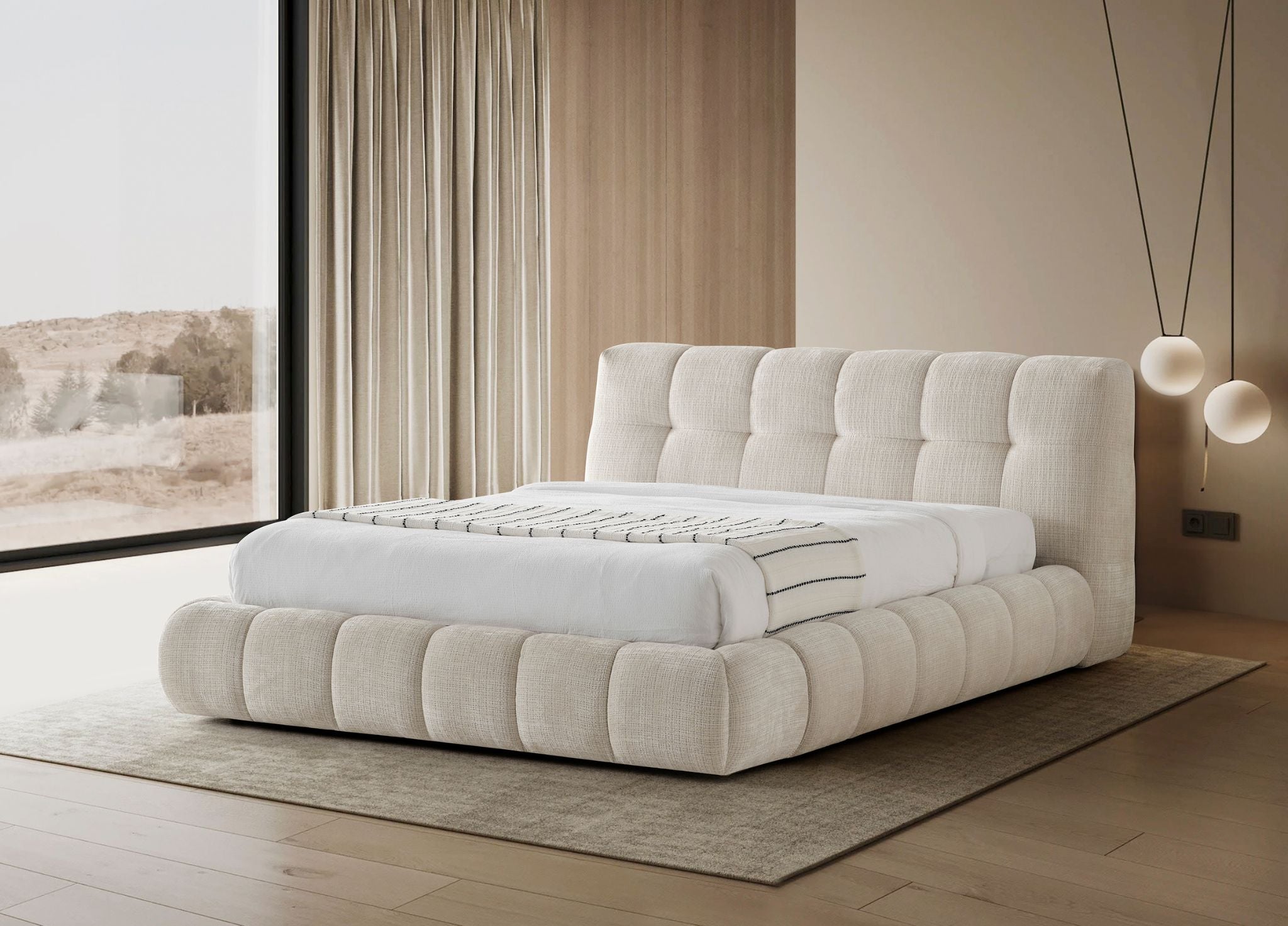Cloud King Bed detail image - Resin Society