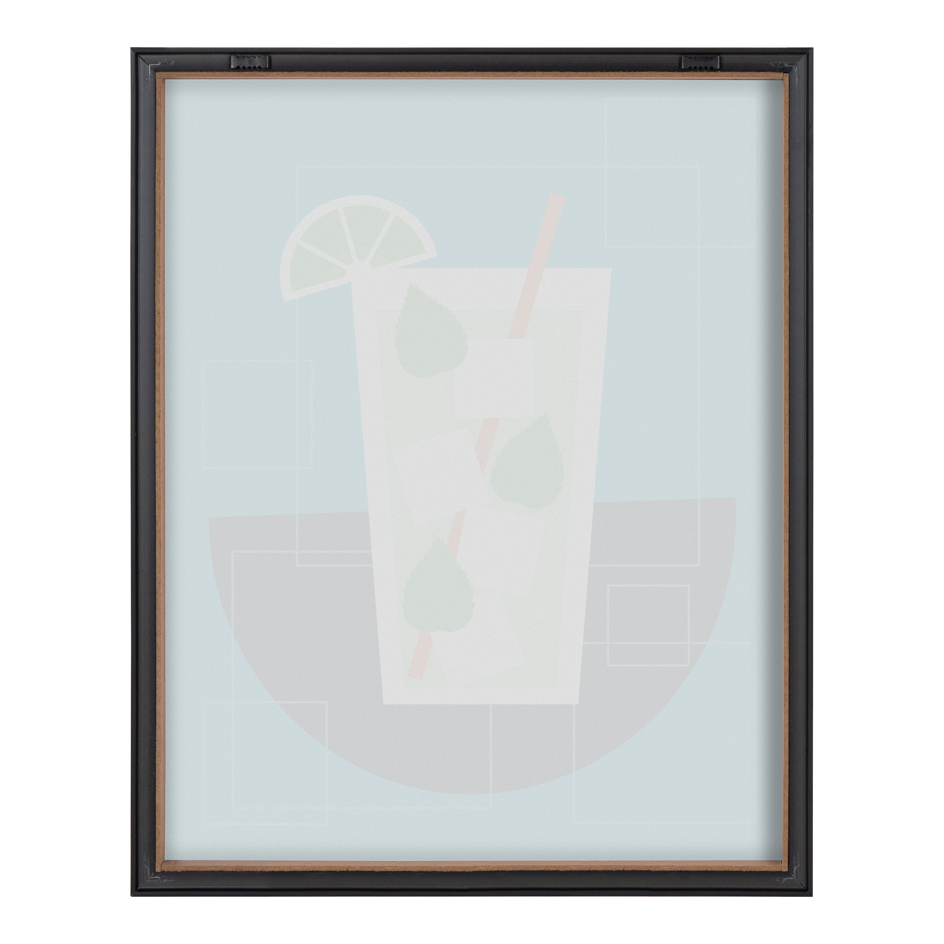 Blake Mojito Framed Printed Art by Amber Leaders Designs