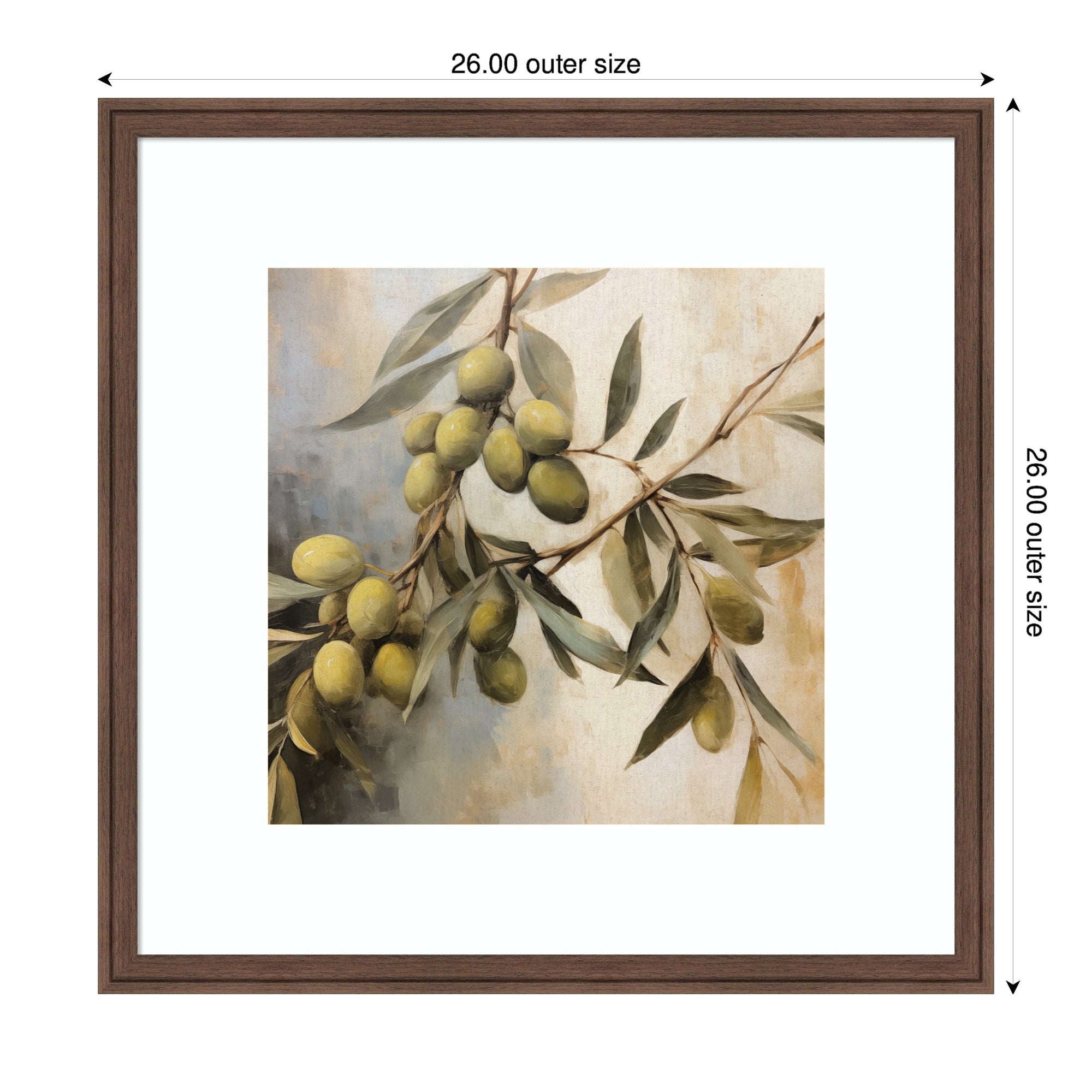 Olive Tree by The Creative Bunch Studio Framed Wall Art Print