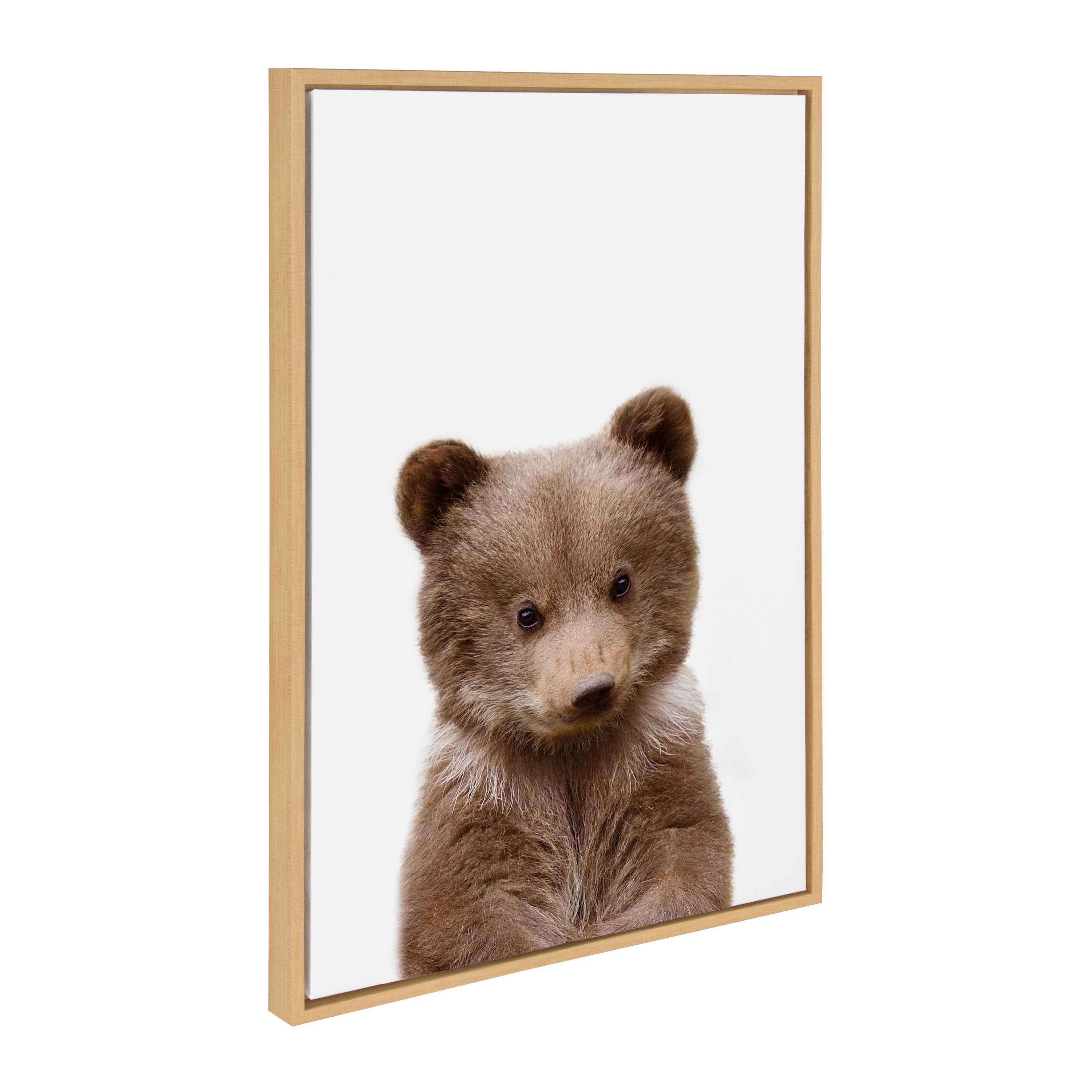 Sylvie Baby Bear Framed Canvas by Amy Peterson by kateandlaurel - product image 19 for Resin Society