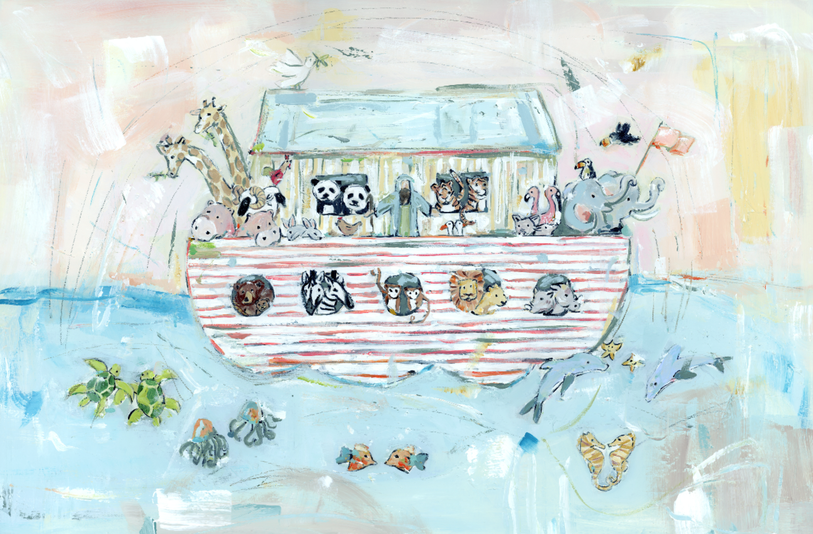 Noah's ark II on paper