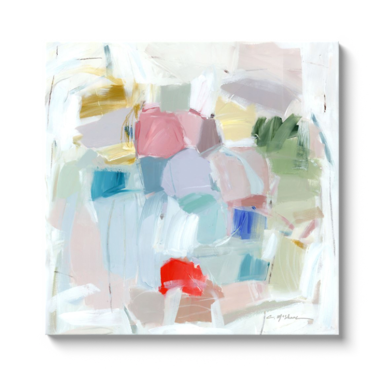 "Frenzy Love" canvas by Chelsea McShane Art - main product image for Resin Society
