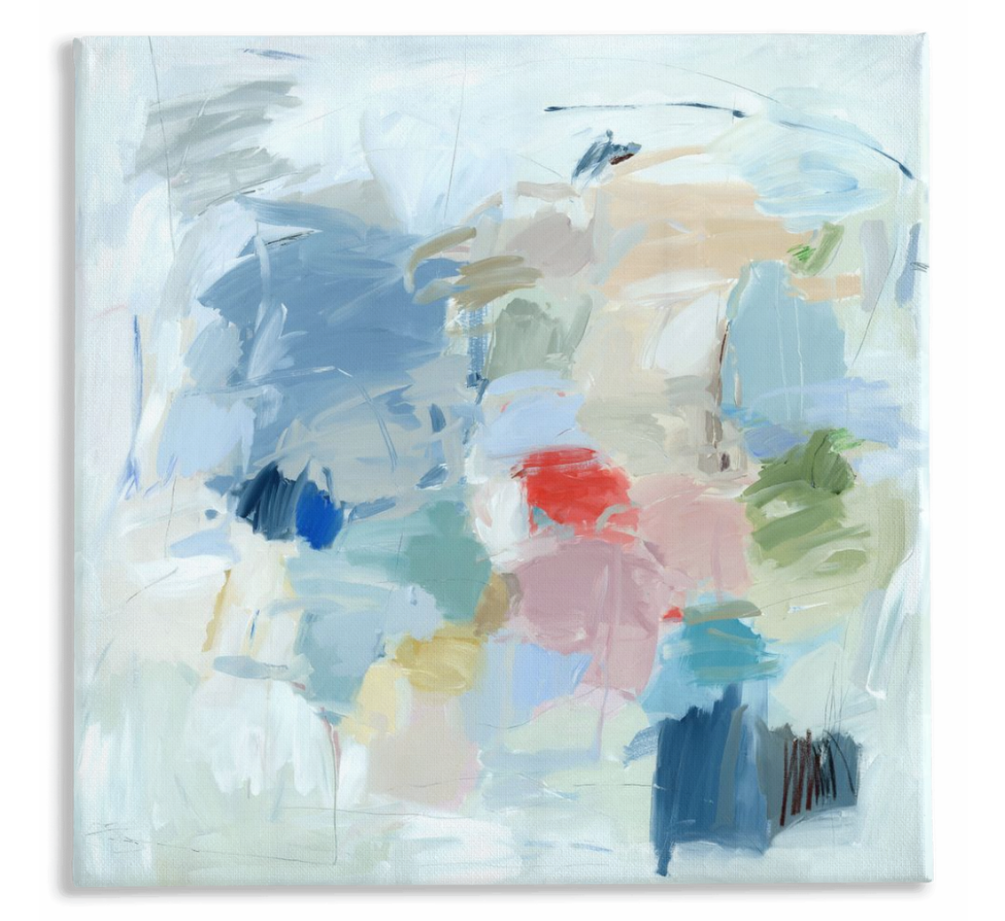 "Forever Young I" canvas by Chelsea McShane Art - main product image for Resin Society