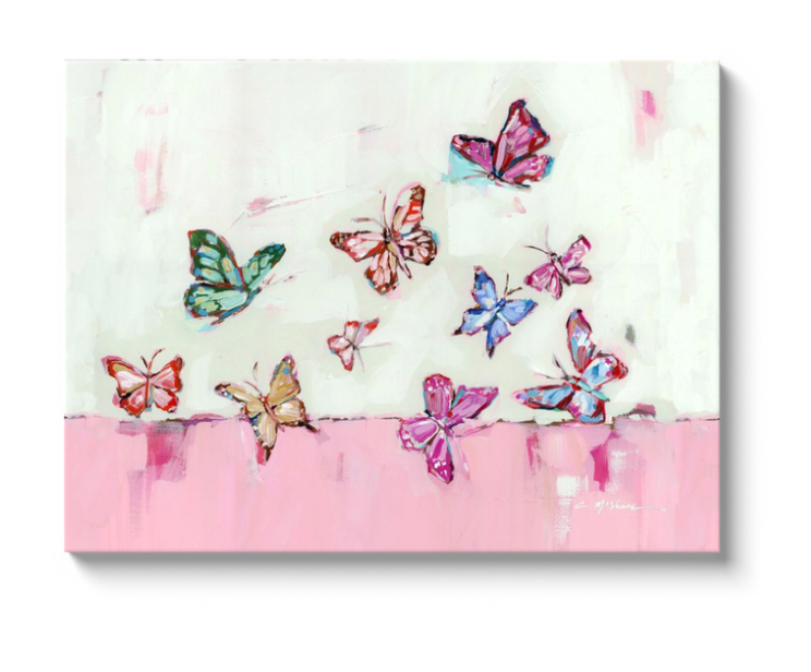 "Butterfly Wishes" on canvas by Chelsea McShane Art - product image 4 for Resin Society