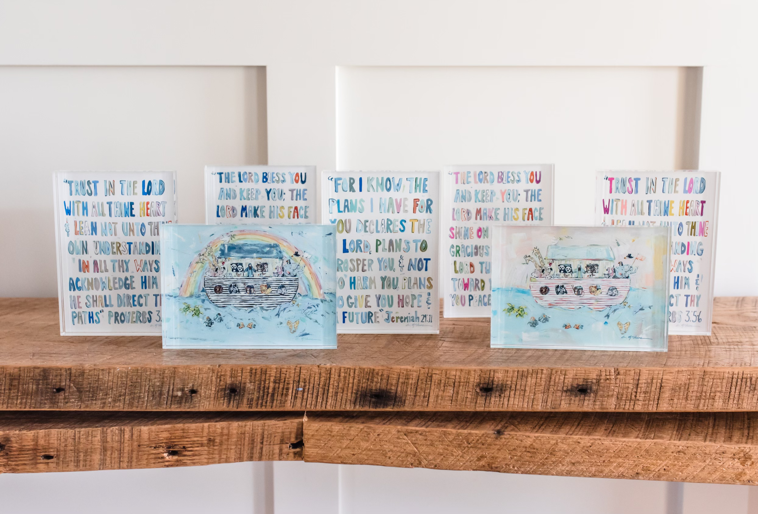 Numbers 6:24-26 Bible Verse Acrylic Tabletop Art