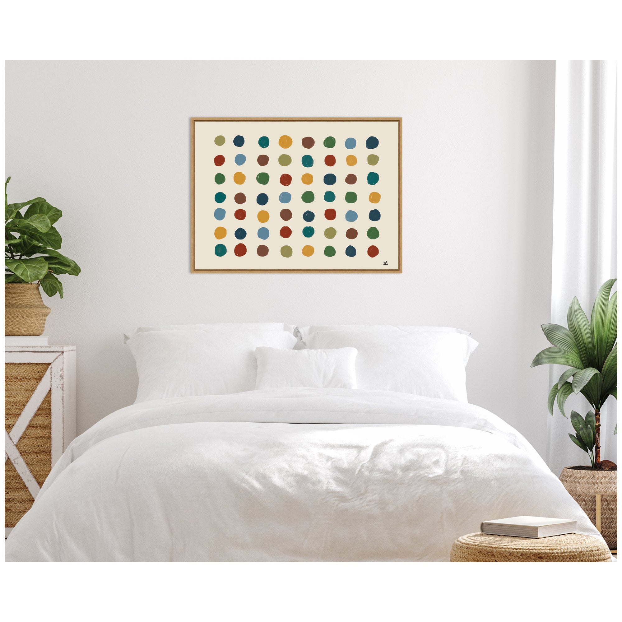 Meditation No.
3 by Kelly Knaga Framed Canvas Wall Art Print