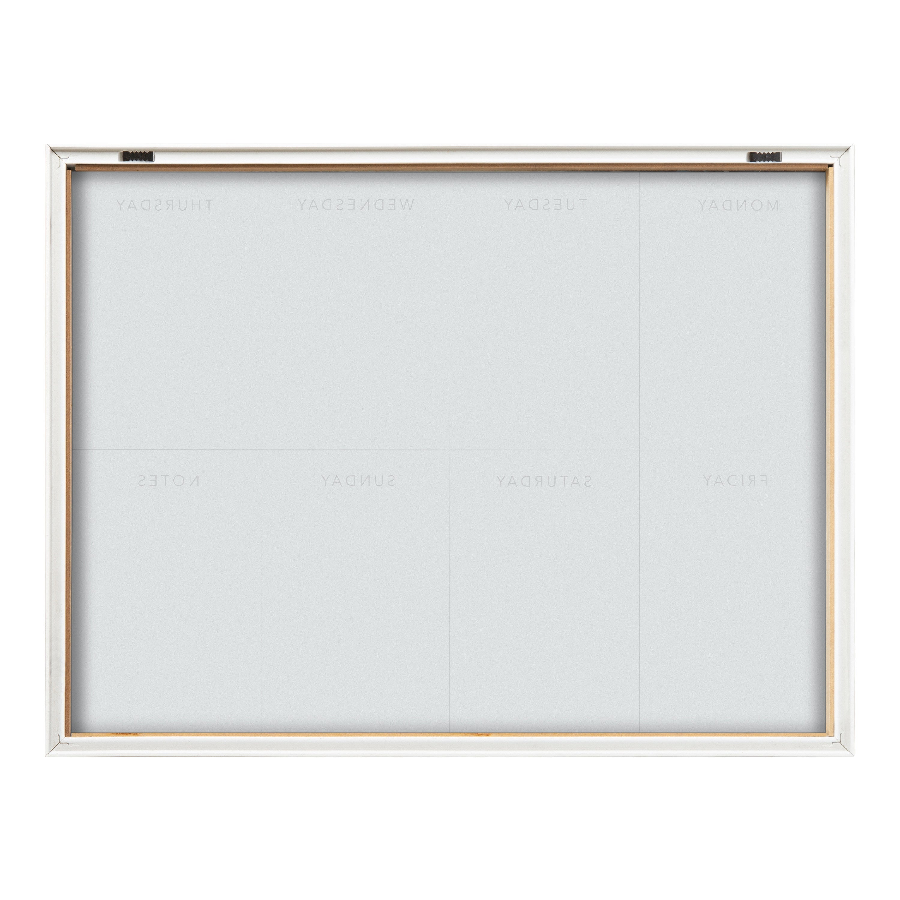 Blake This Week Framed Printed Glass by The Creative Bunch Studio by kateandlaurel - product image 4 for Resin Society