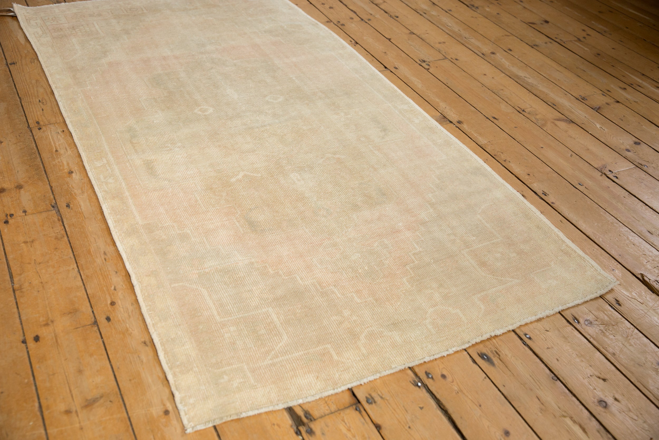 3.5x7 Vintage Distressed Oushak Rug Runner by Old New House® - product image 4 for Resin Society