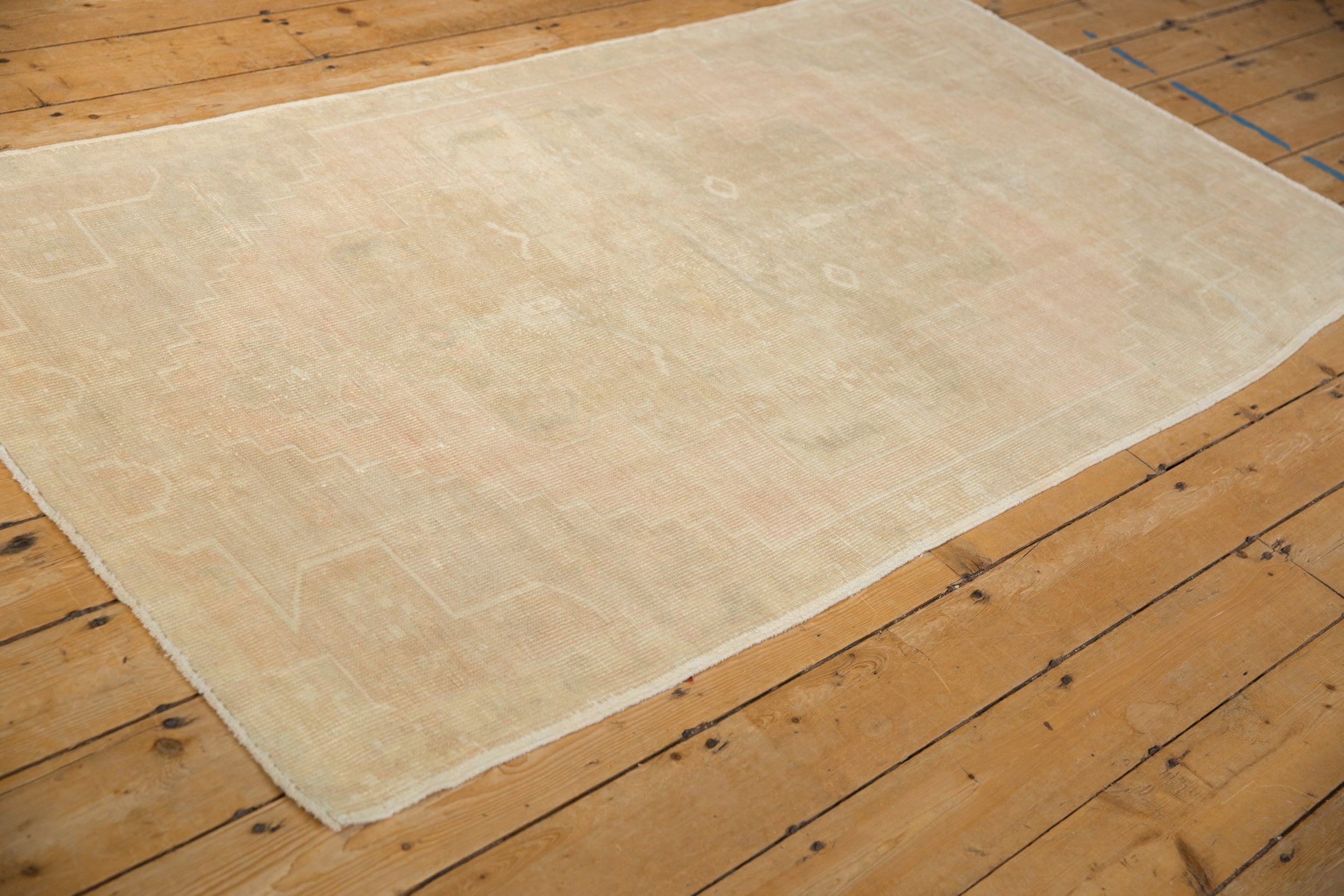 3.5x7 Vintage Distressed Oushak Rug Runner by Old New House® - product image 6 for Resin Society
