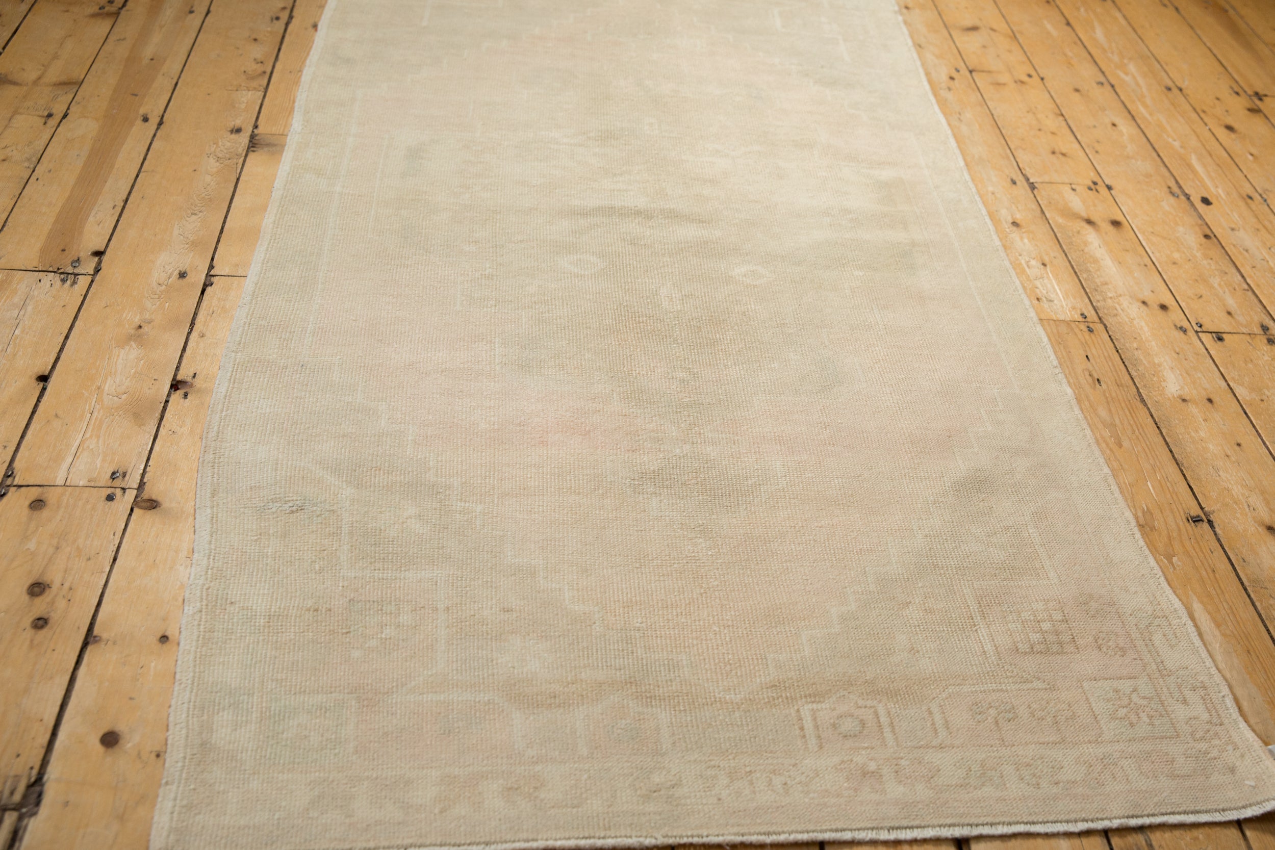 3.5x7 Vintage Distressed Oushak Rug Runner by Old New House® - product image 8 for Resin Society