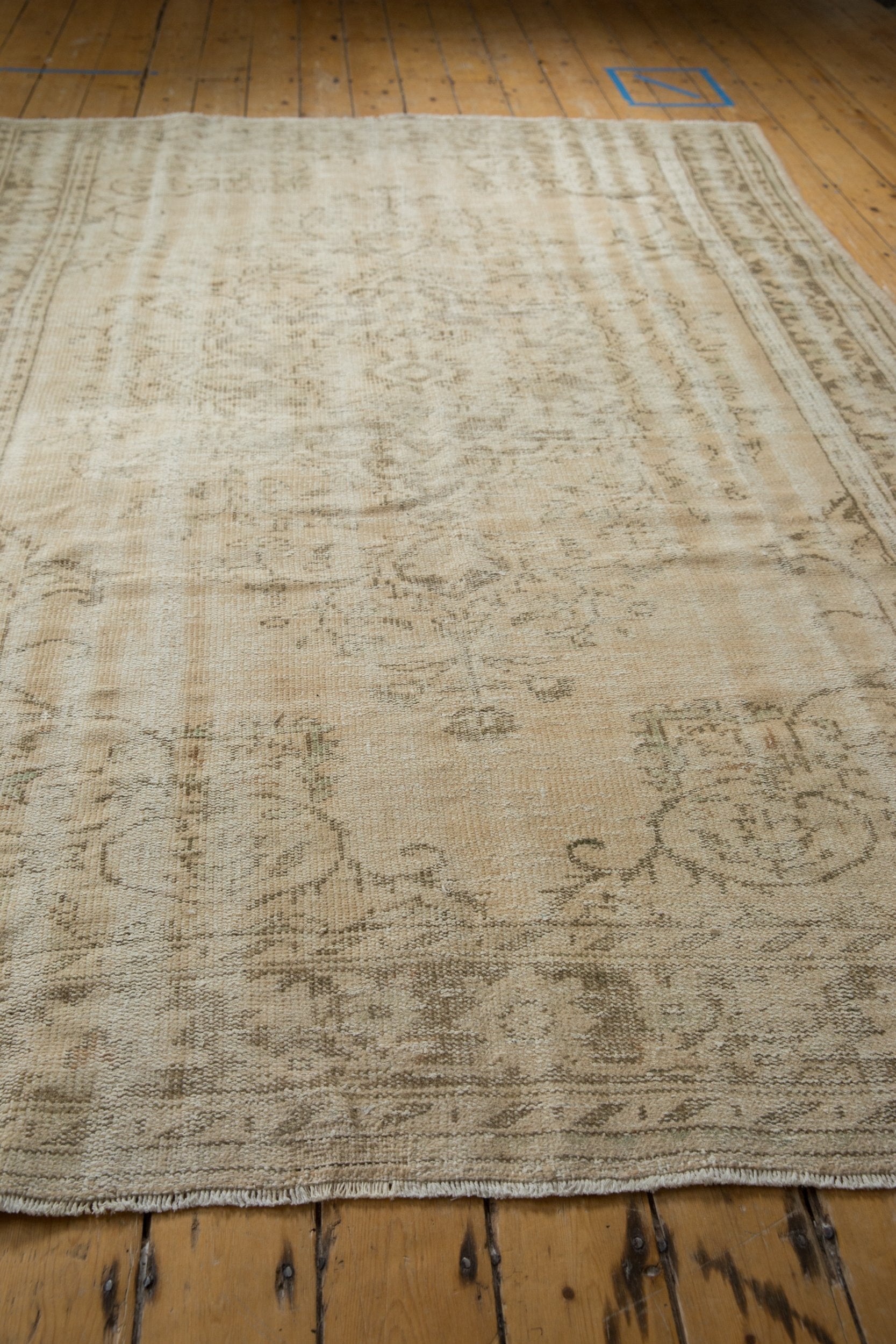 6.5x9.5 Vintage Distressed Oushak Carpet by Old New House® - product image 8 for Resin Society