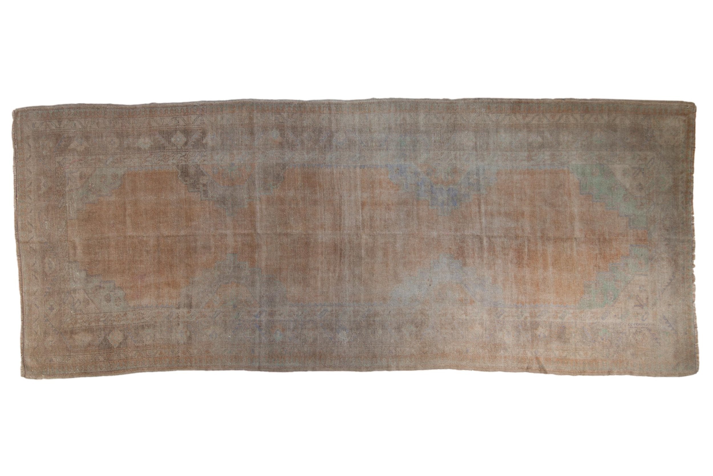 5x12.5 Vintage Distressed Oushak Rug Runner by Old New House® - main product image for Resin Society