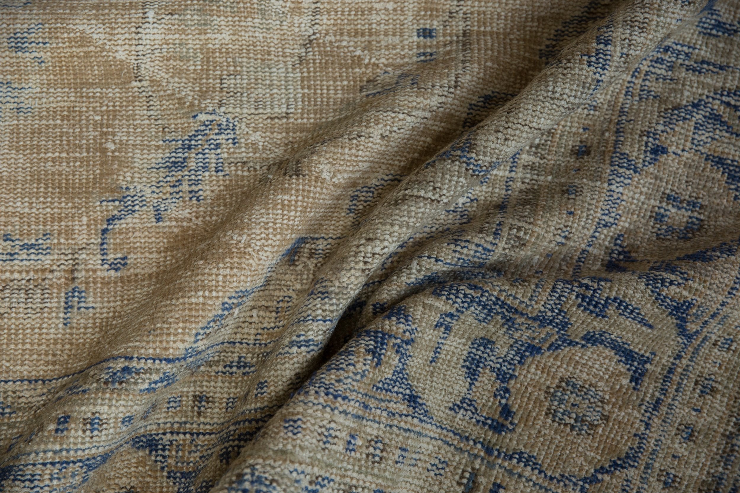 7.5x9 Vintage Distressed Oushak Carpet by Old New House® - product image 9 for Resin Society