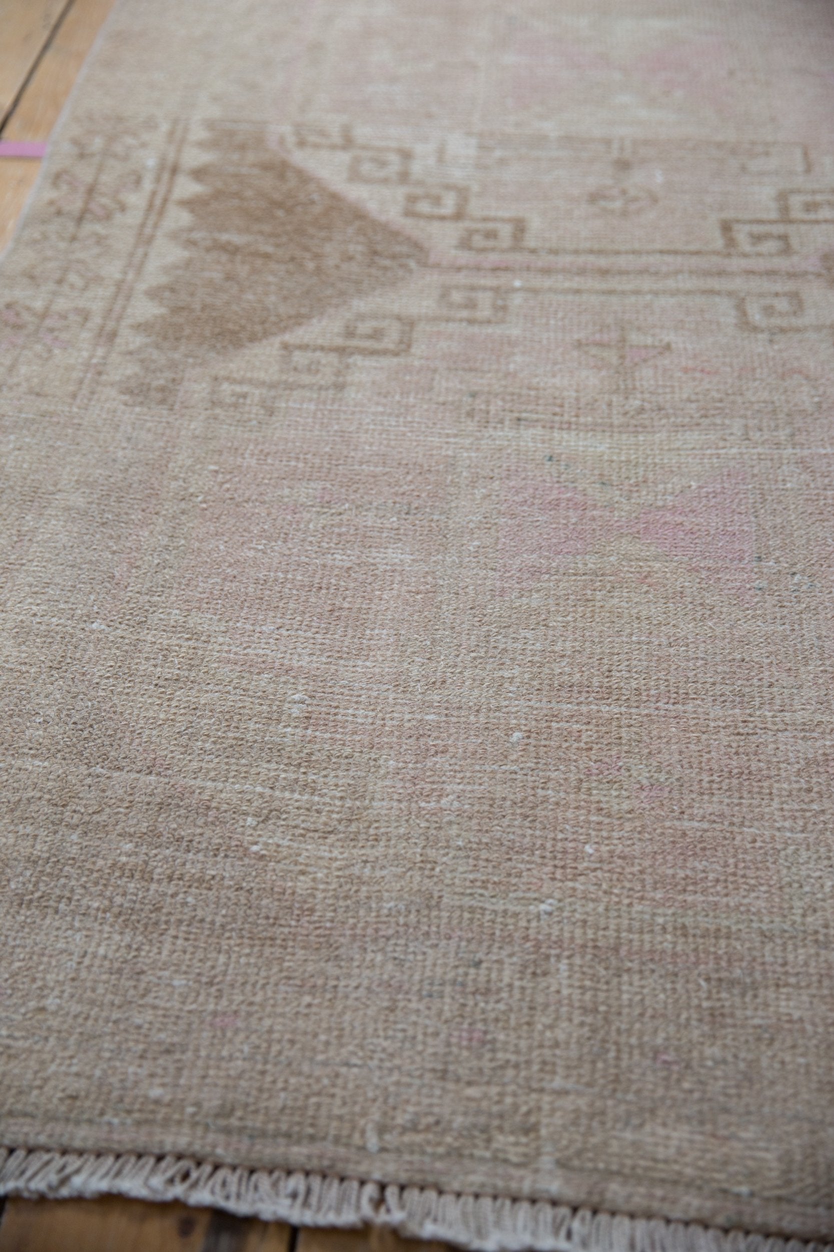 3.5x11.5 Vintage Distressed Oushak Rug Runner by Old New House® - product image 4 for Resin Society
