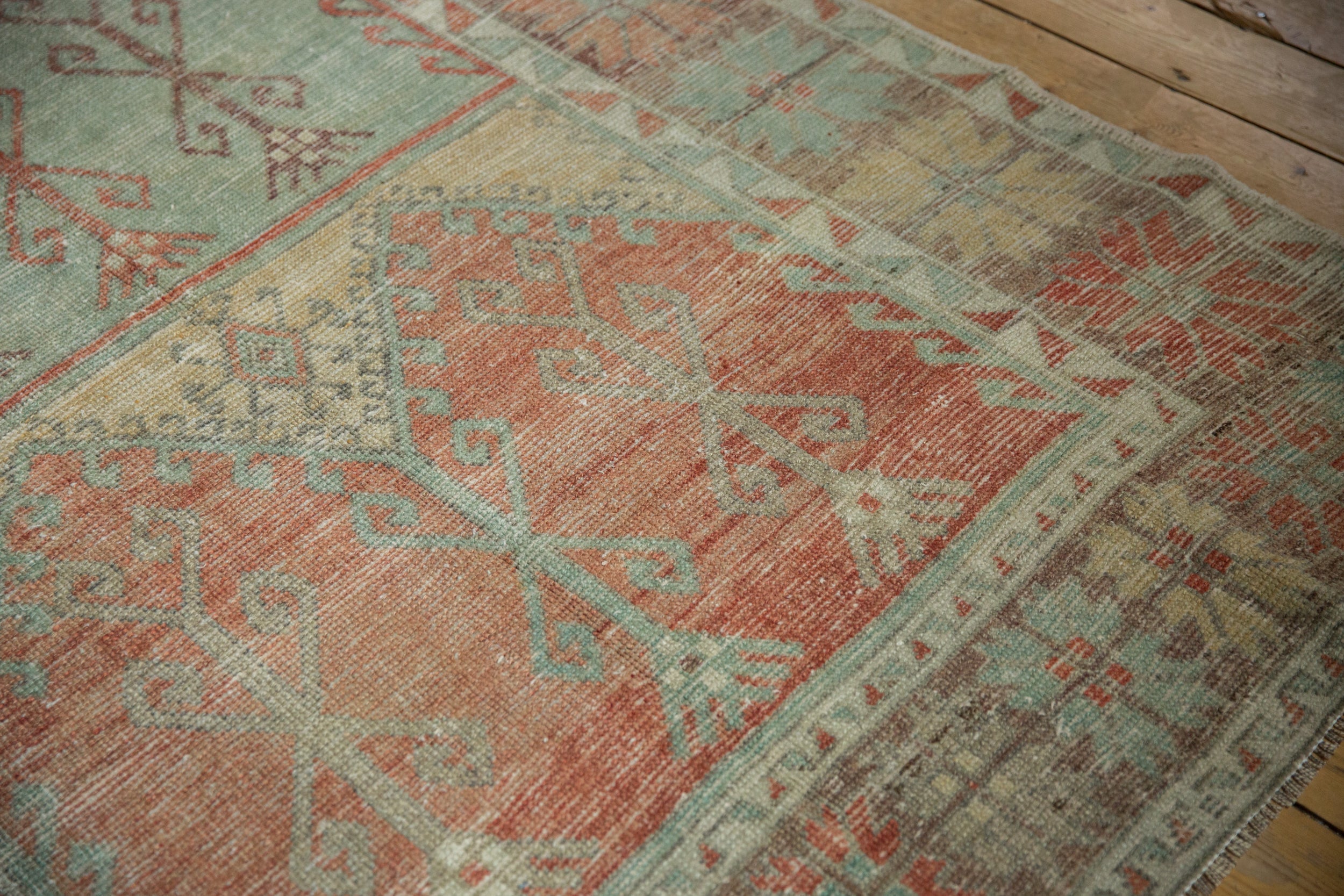5.5x12 Vintage Distressed Oushak Rug Runner by Old New House® - product image 6 for Resin Society