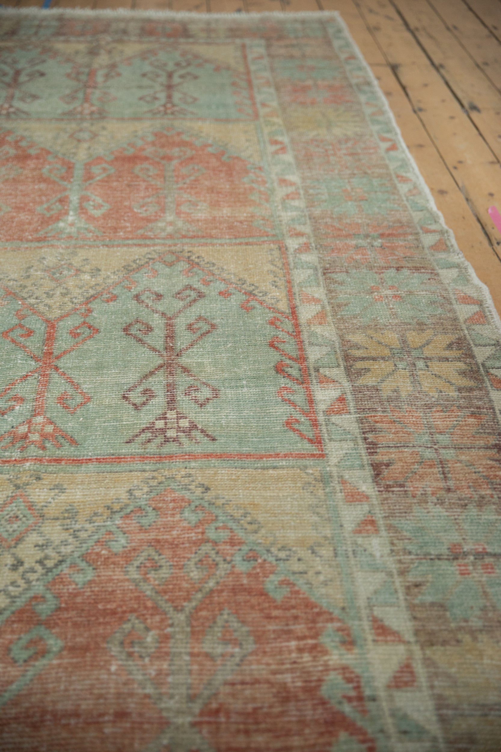 5.5x12 Vintage Distressed Oushak Rug Runner by Old New House® - product image 7 for Resin Society