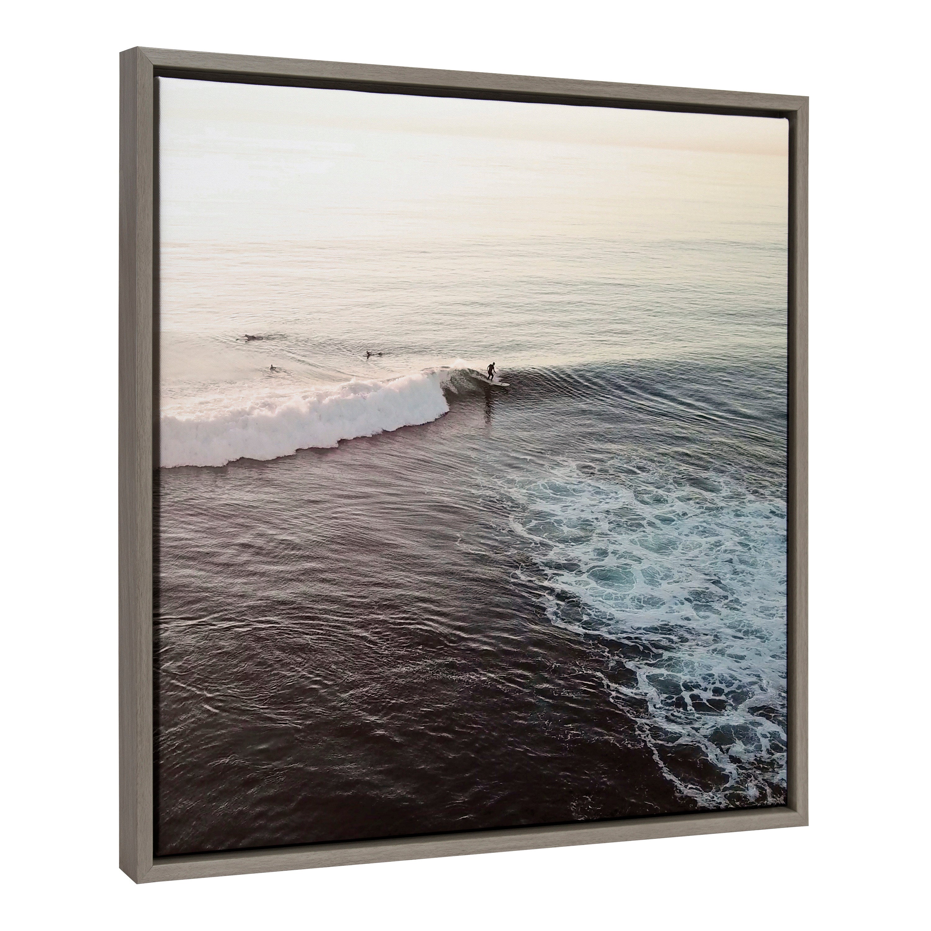 Sylvie La Jolla 1 Framed Canvas by Rachel Bolgov