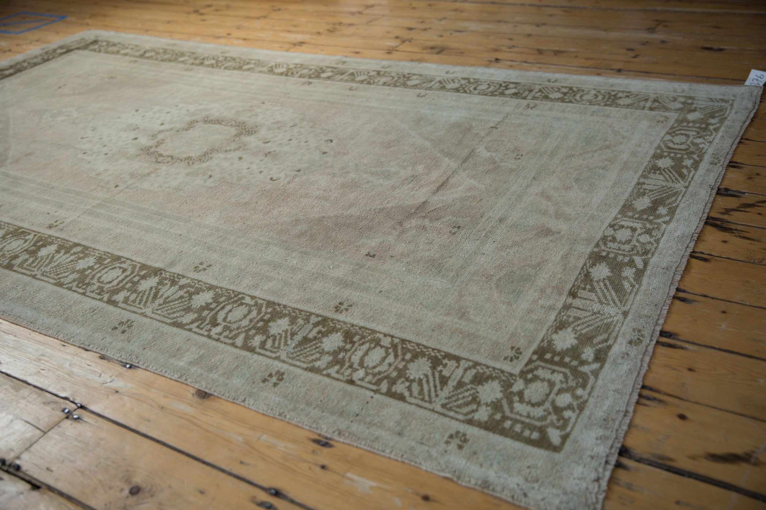 5x9 Vintage Distressed Oushak Carpet by Old New House® - product image 3 for Resin Society