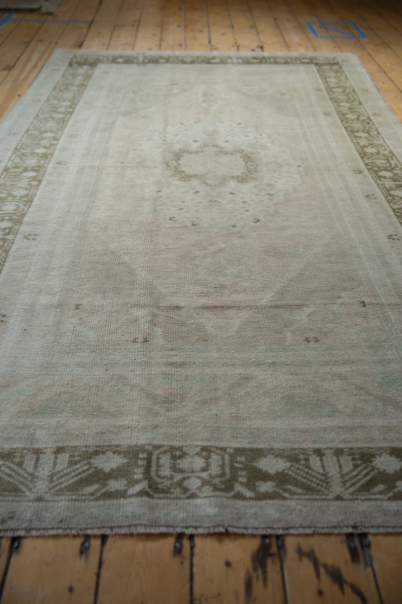 5x9 Vintage Distressed Oushak Carpet by Old New House® - product image 5 for Resin Society