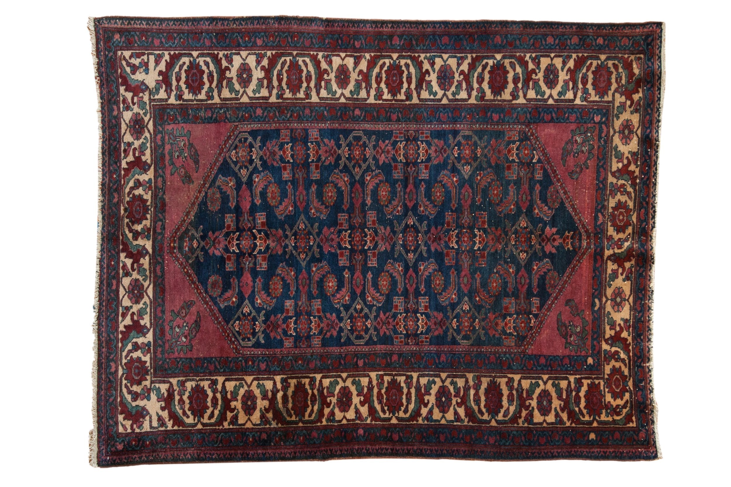 5x6 Vintage Lilihan Square Rug by Old New House® - main product image for Resin Society