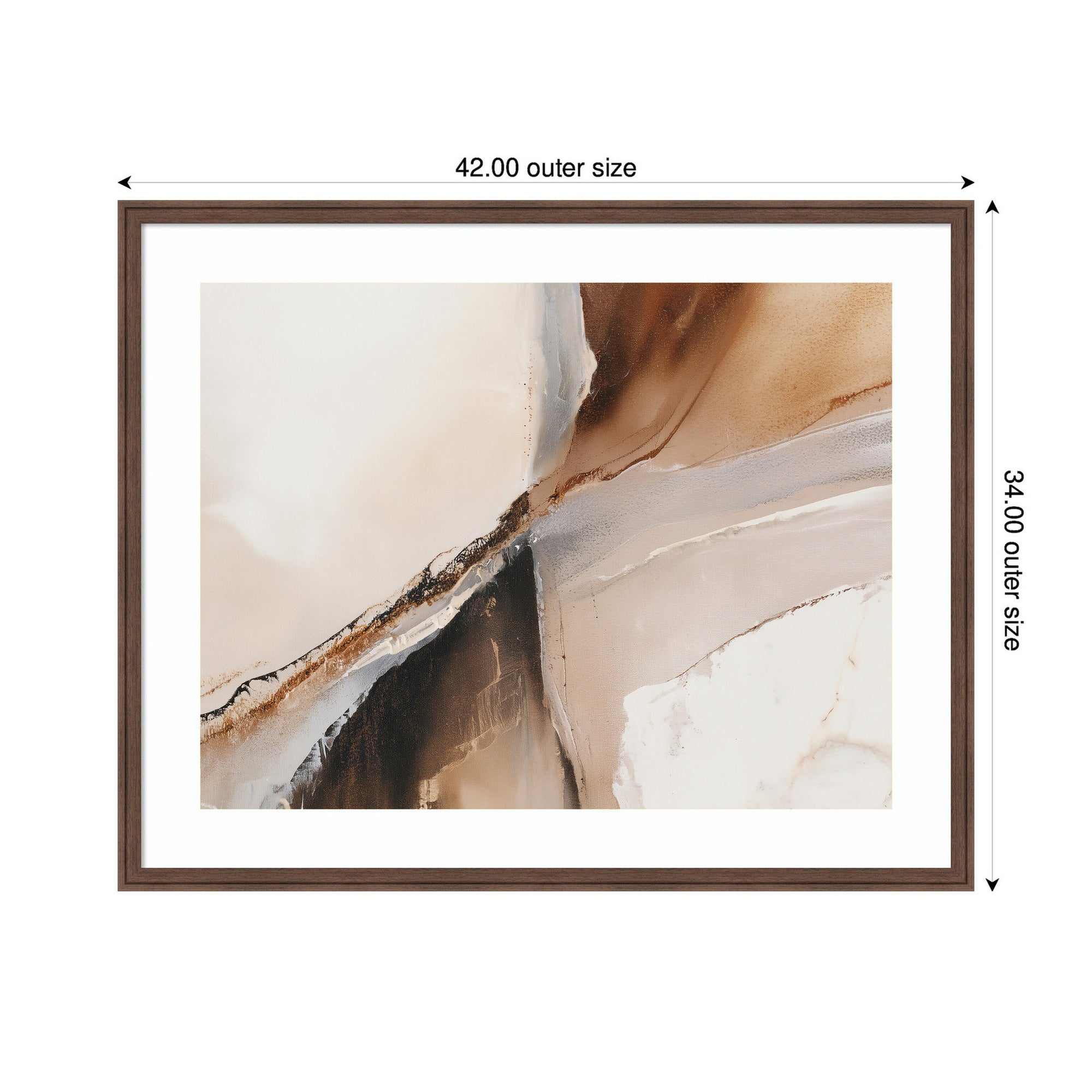 Element II by Amy Lighthall Framed Wall Art Print