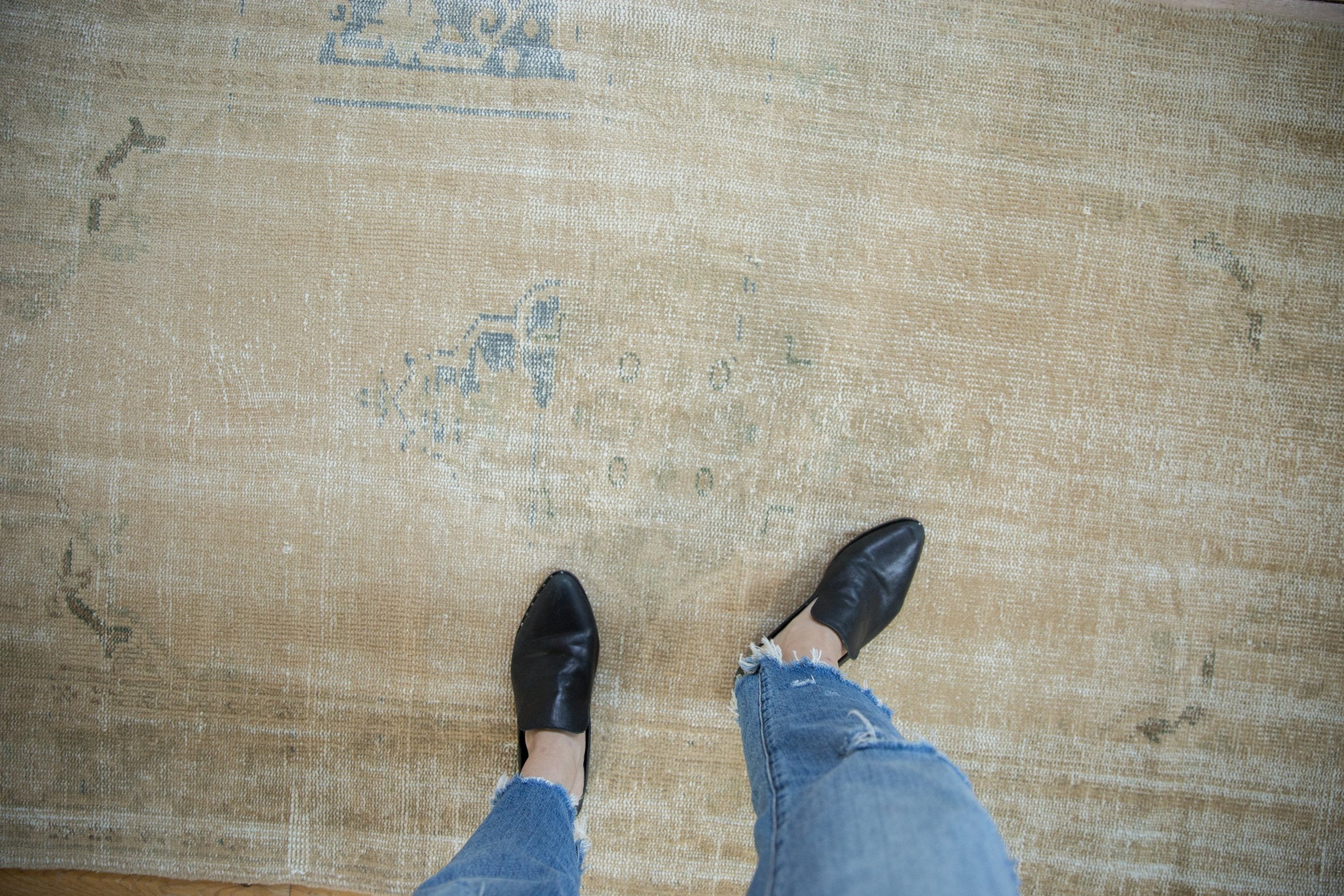4x7 Vintage Distressed Oushak Rug by Old New House® - product image 2 for Resin Society