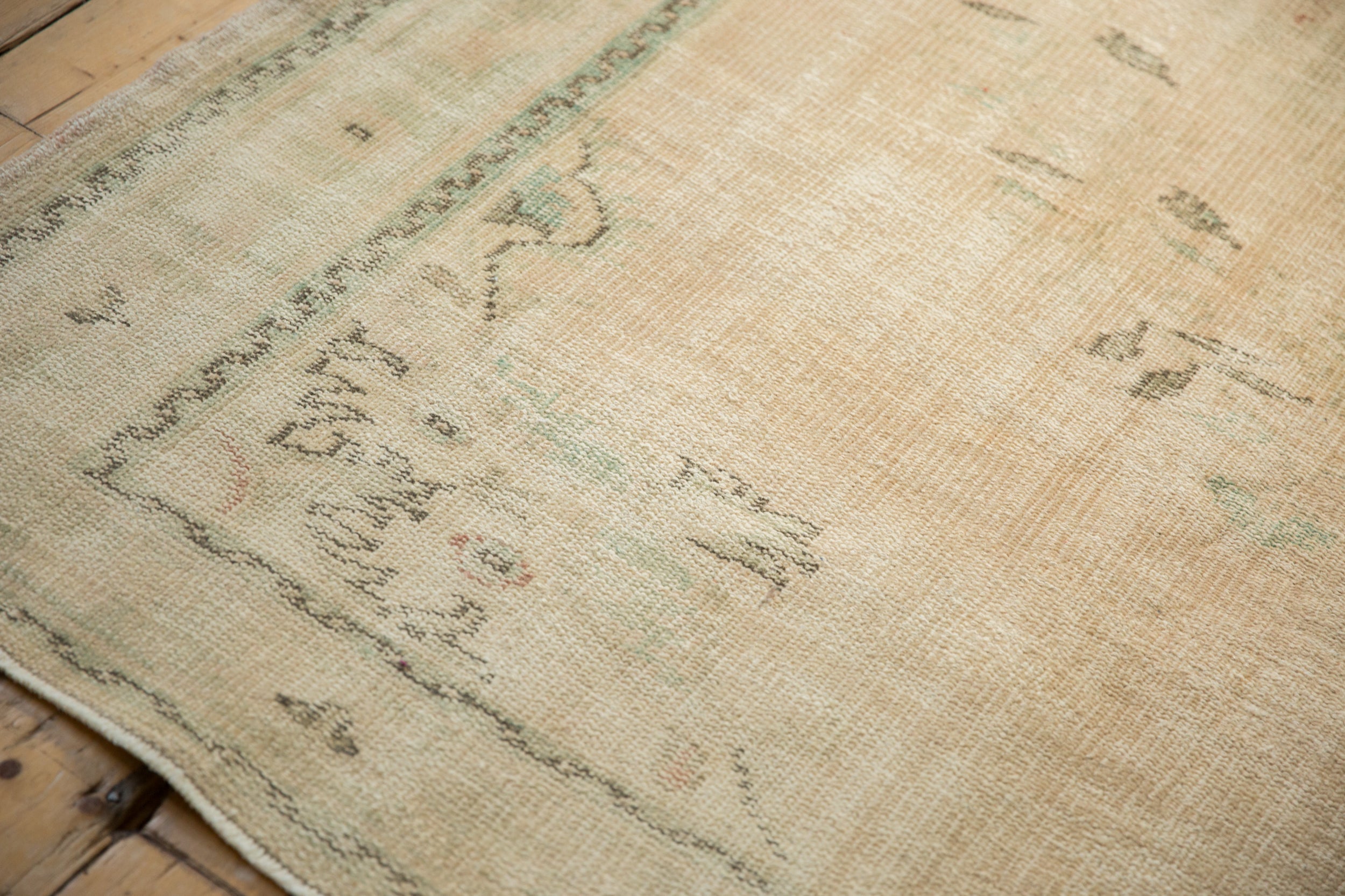 5.5x8 Vintage Distressed Oushak Carpet