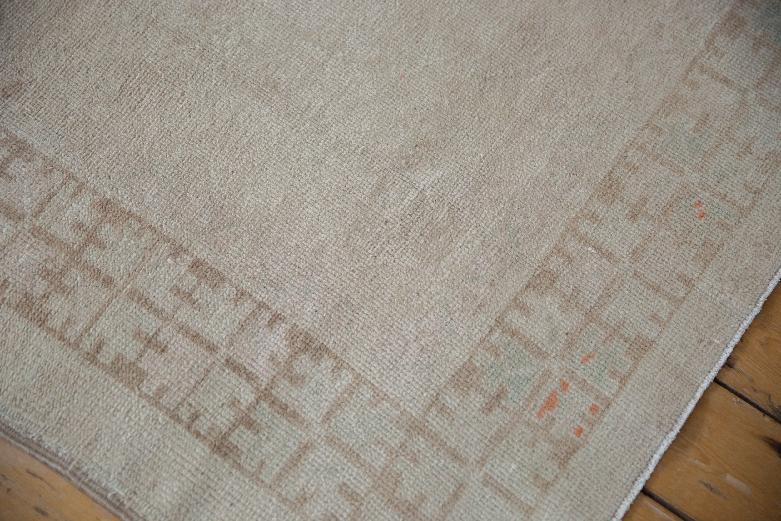 4.5x9.5 Vintage Distressed Oushak Rug Runner by Old New House® - product image 4 for Resin Society
