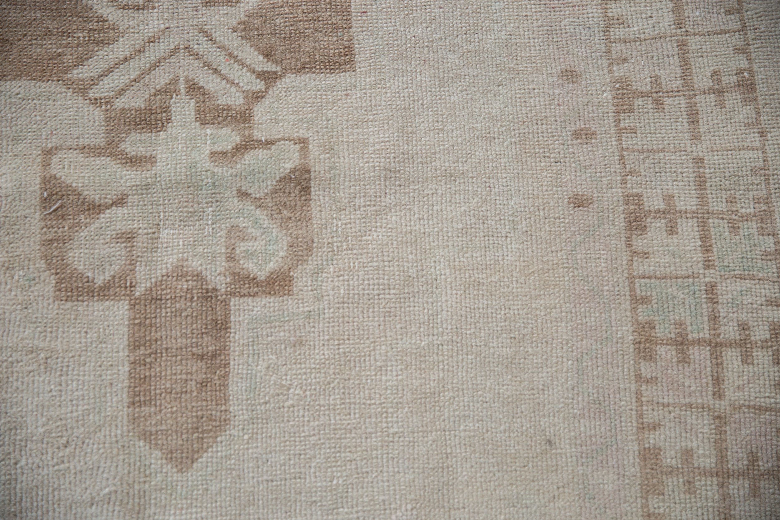 4.5x9.5 Vintage Distressed Oushak Rug Runner by Old New House® - product image 5 for Resin Society