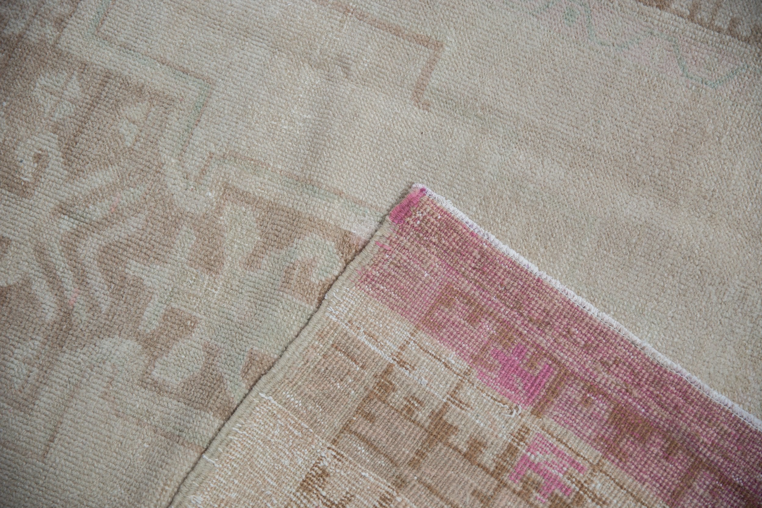 4.5x9.5 Vintage Distressed Oushak Rug Runner by Old New House® - product image 11 for Resin Society