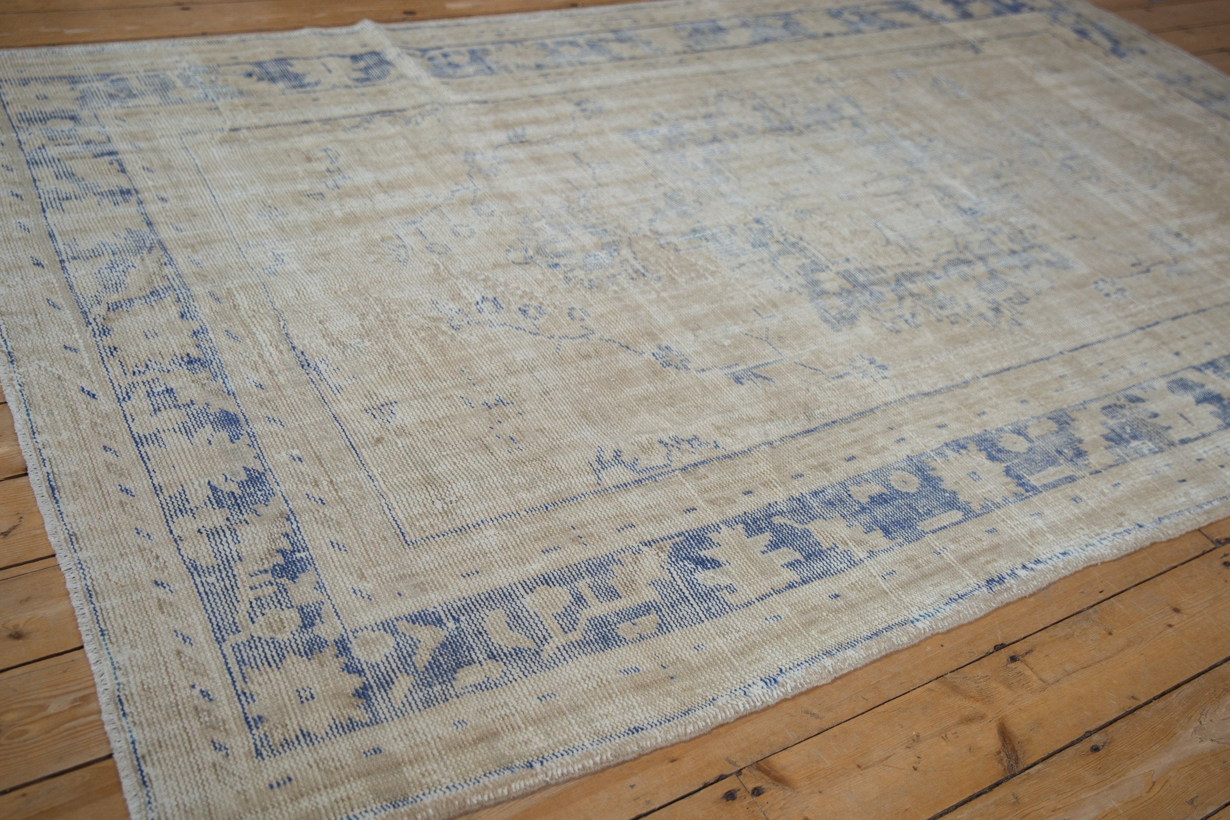 6x9.5 Vintage Distressed Oushak Carpet by Old New House® - product image 7 for Resin Society